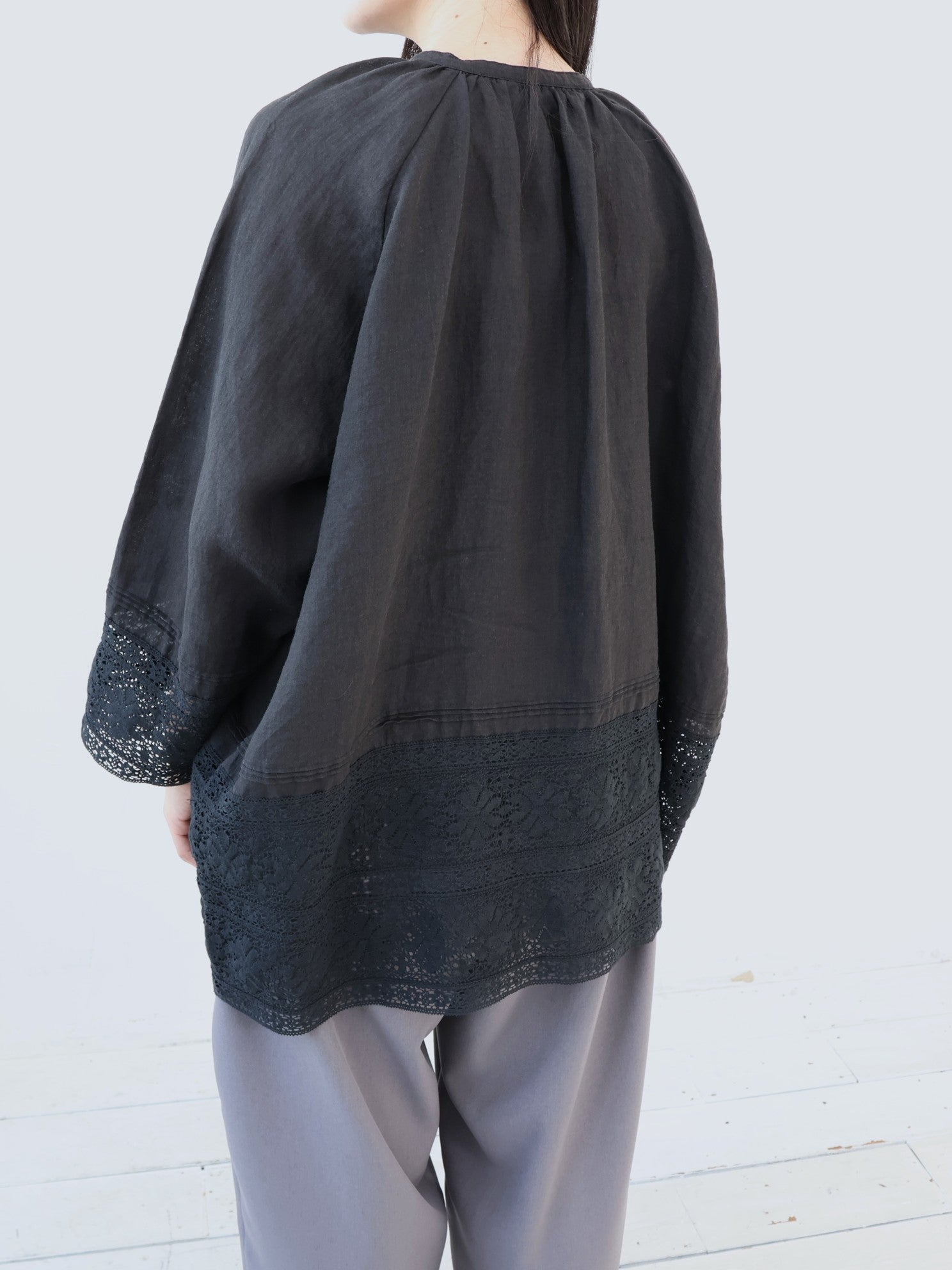 doux bleu　ラミー チャーチブラウス　DB-2643-002