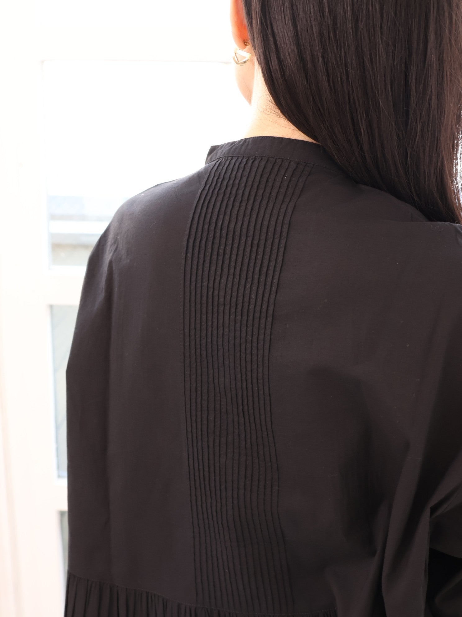 doux bleu コットンローン フレアピンタックブラウス DB-2643-022