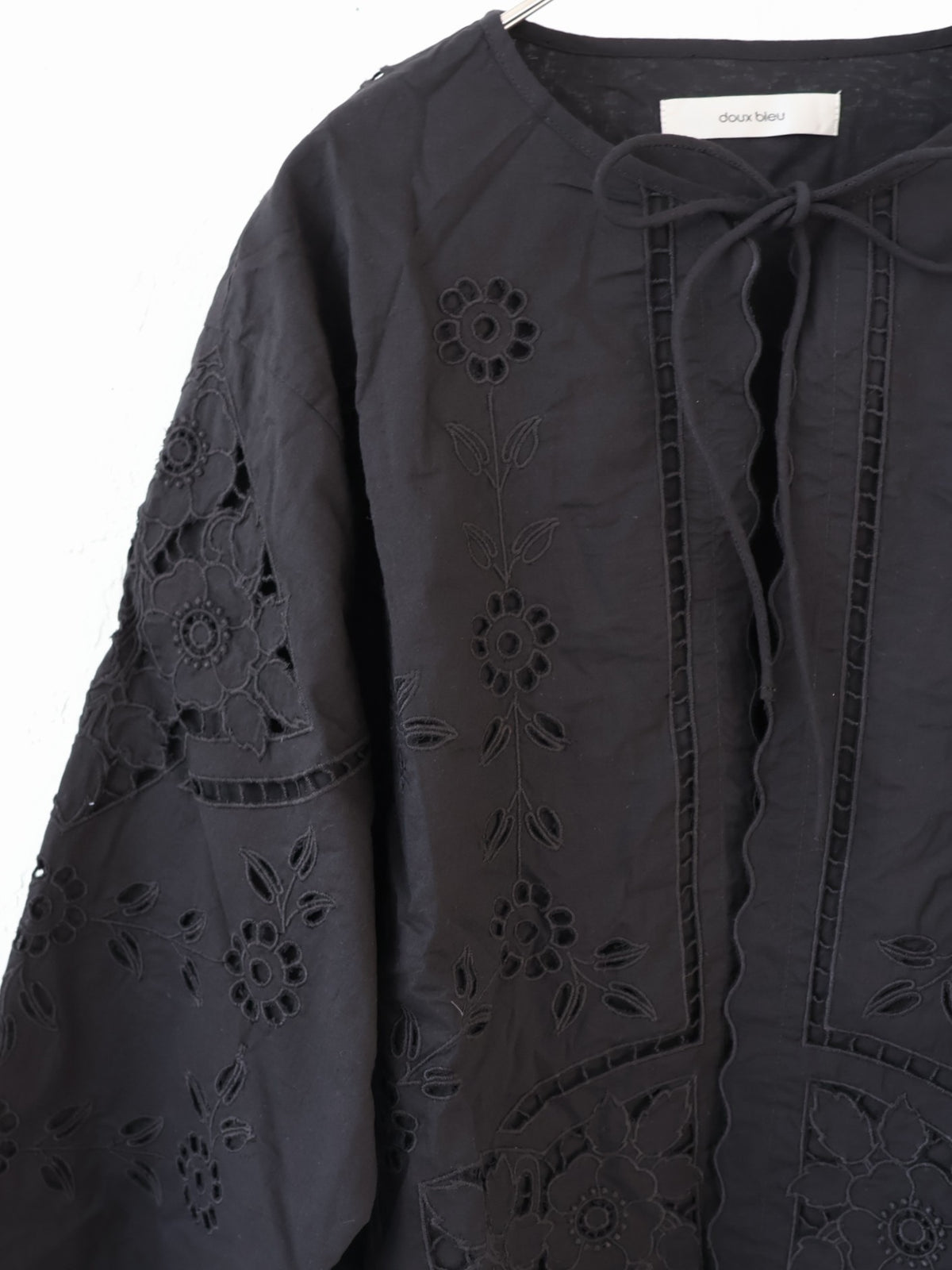 doux bleu　カットワーク シャツジャケット　DB-2647-023