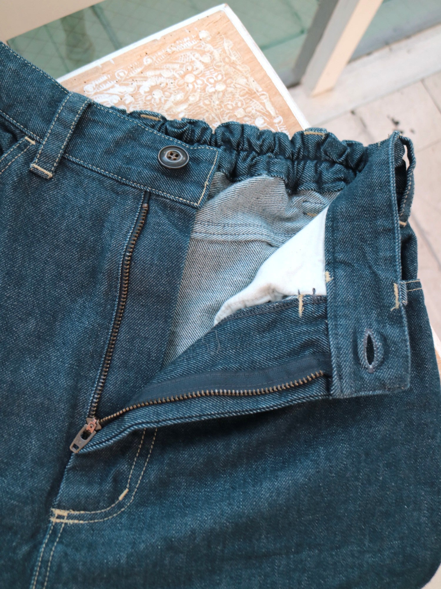 YARRA NEU　10ozJAPANデニムパンツ　NU-5615-418