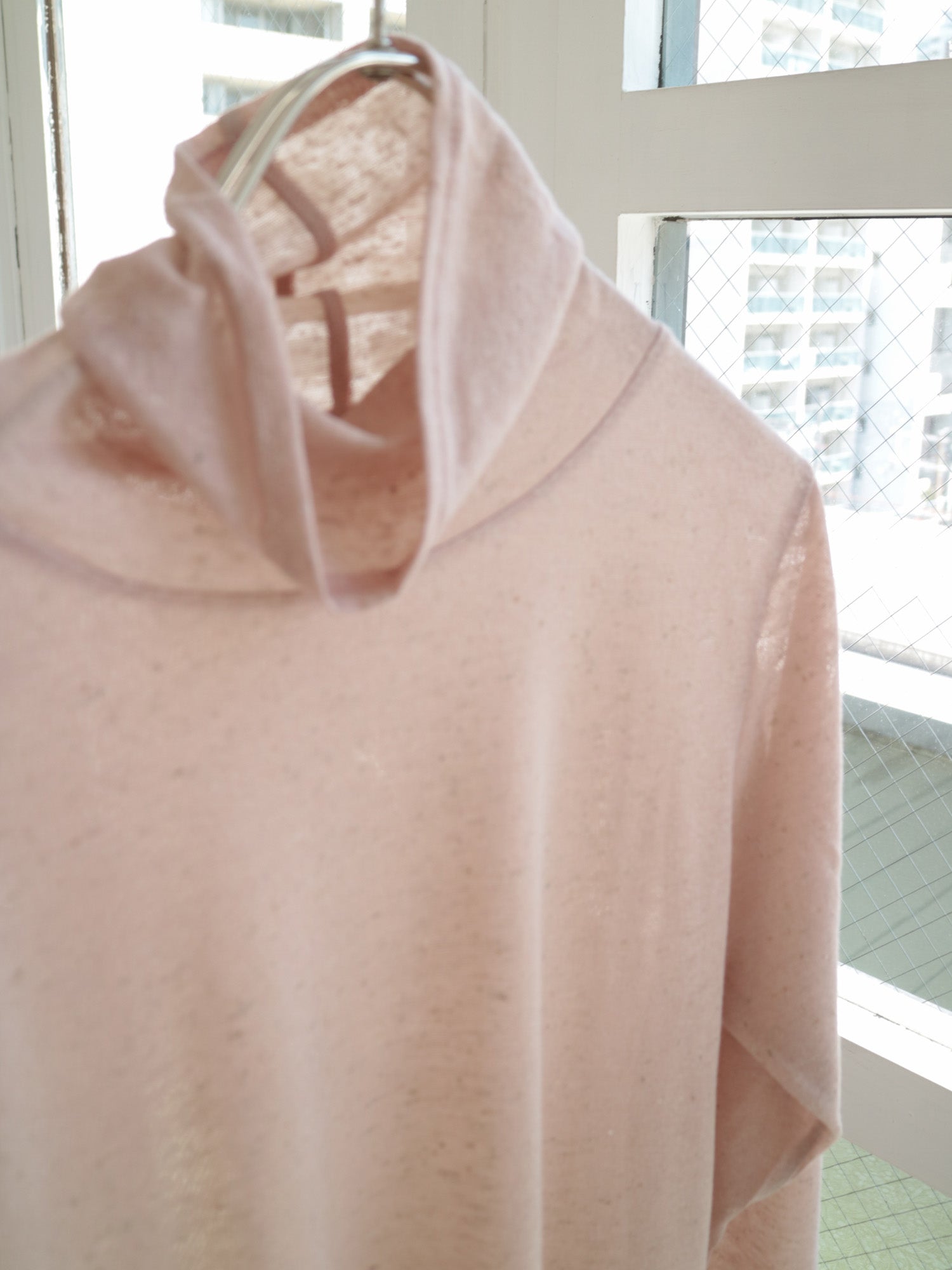 YARRA　リネンブレンドタートルプルオーバー　YR-1611-204