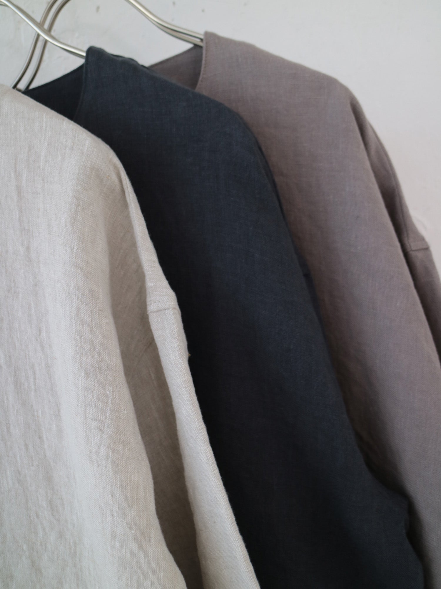 YARRA　リネンノーカラージャケット　YR-1617-228