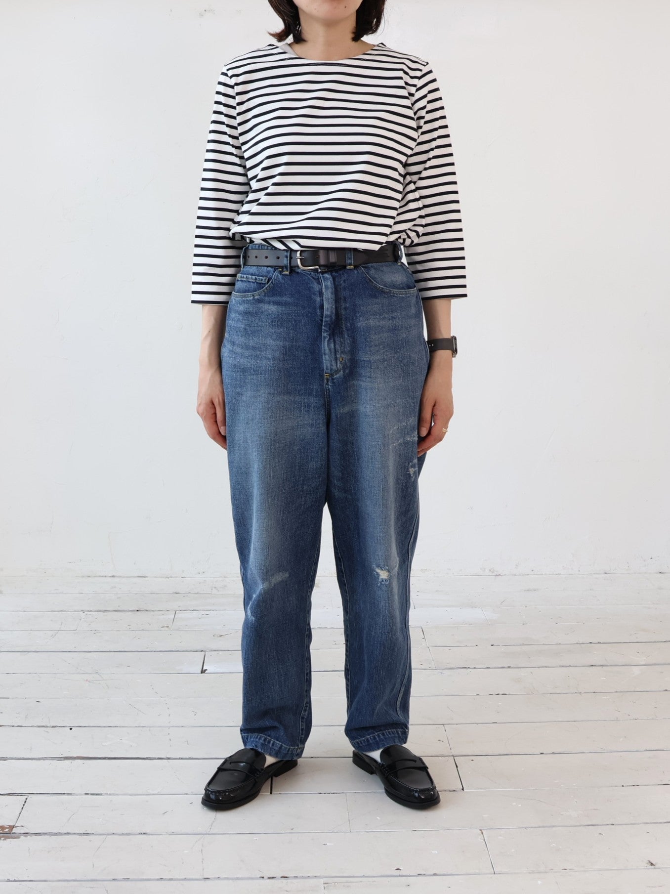 YARRA NEU　5th ANNIVERSARY 加工デニムパンツ　NU-5615-429