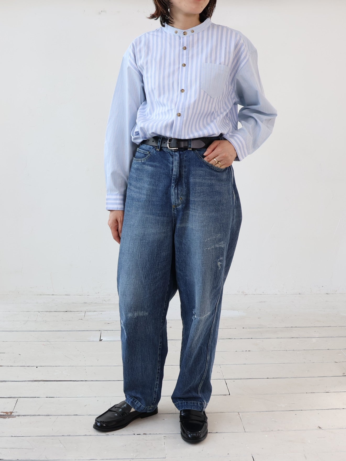 YARRA NEU　5th ANNIVERSARY 加工デニムパンツ　NU-5615-429