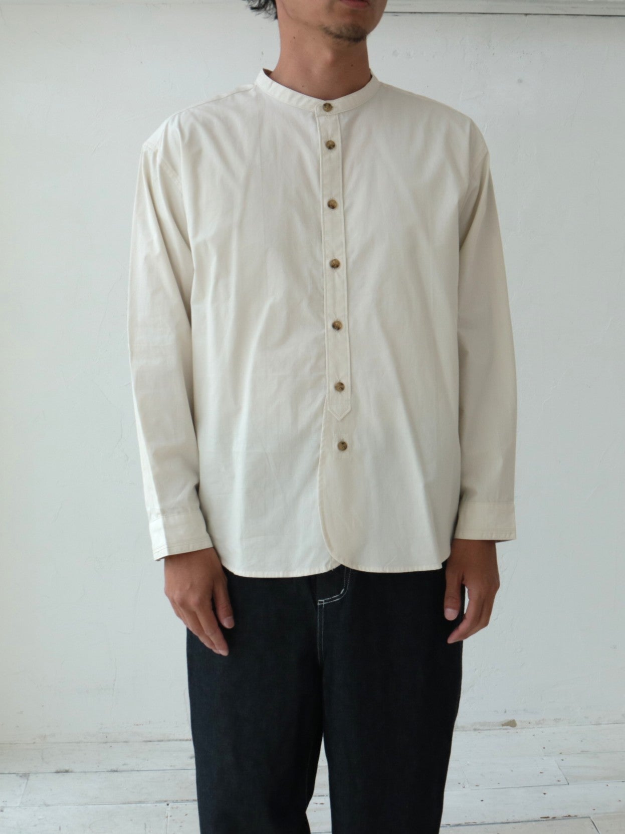 YARRA NEU　SIDGRAS オーガニックコットンシャツ　NU-5613-411