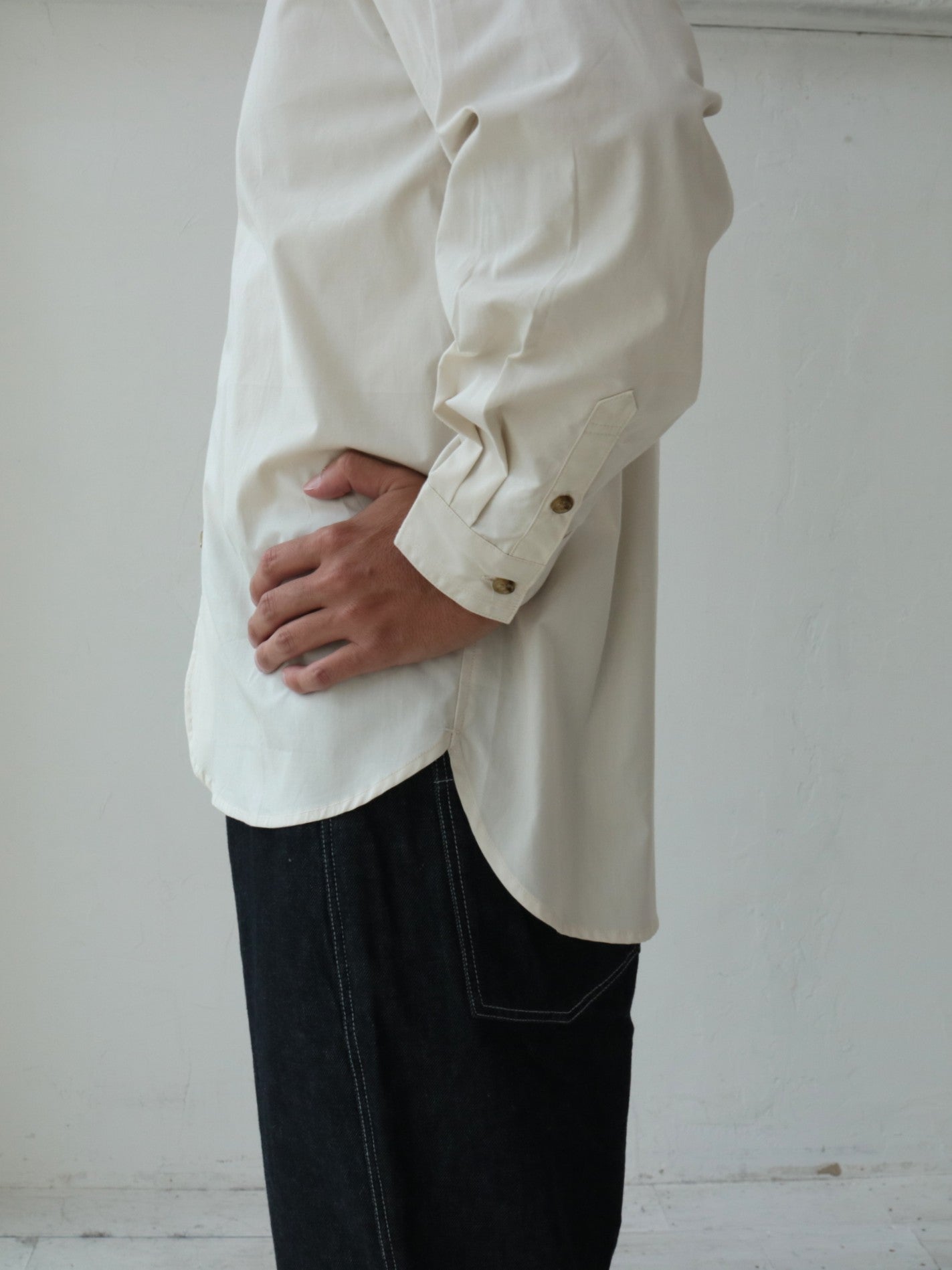 YARRA NEU　SIDGRAS オーガニックコットンシャツ　NU-5613-411