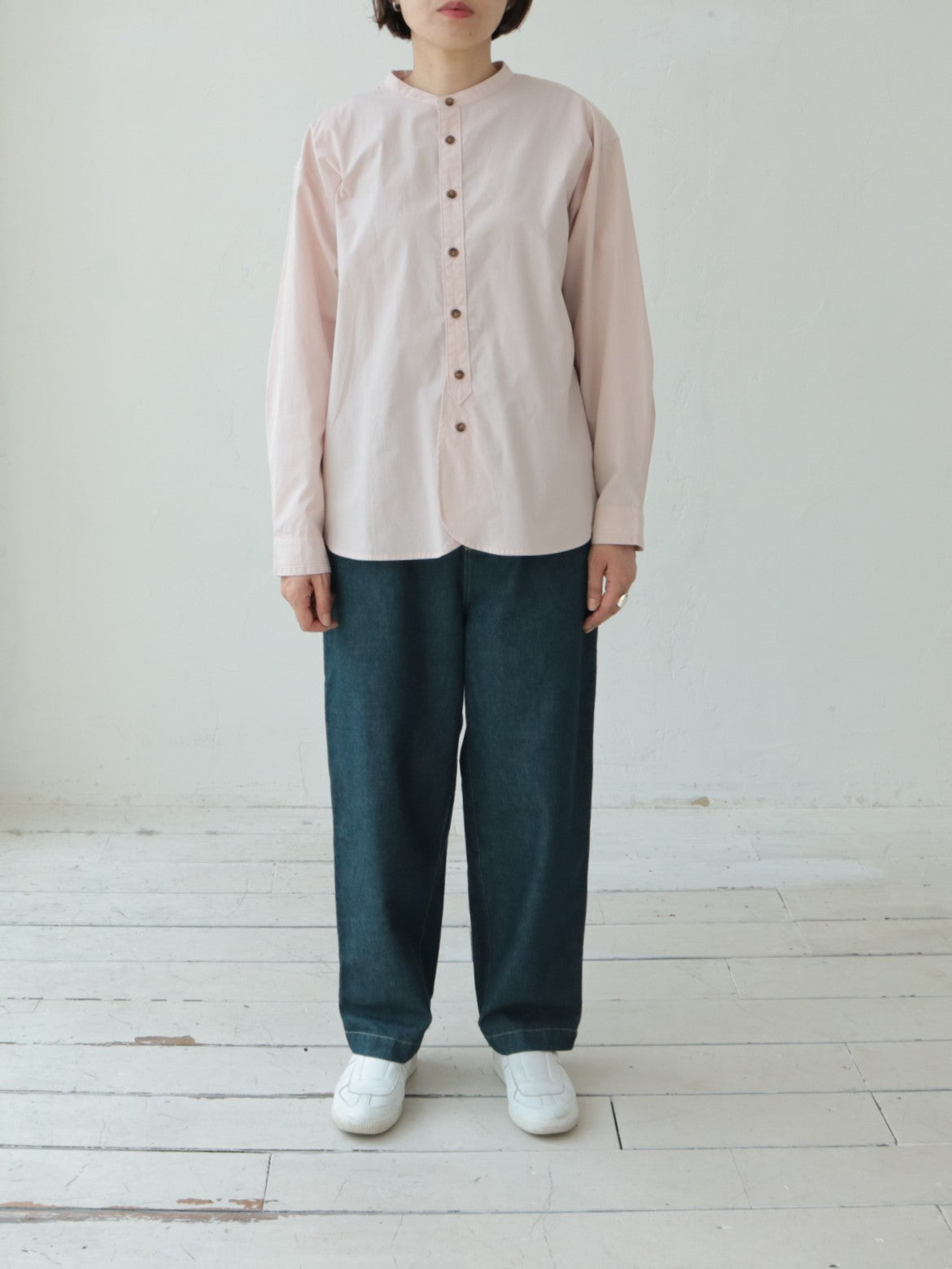 YARRA NEU　SIDGRAS オーガニックコットンシャツ　NU-5613-411