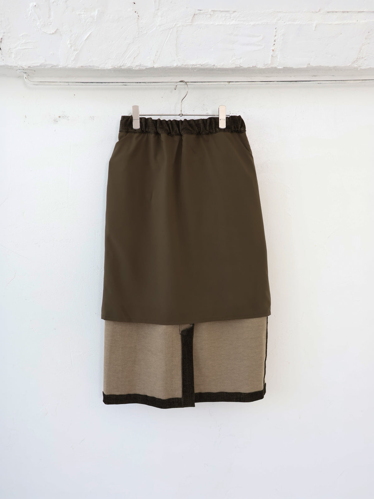 YARRA NEU　Iライン微起毛スカート　NU-5656-444