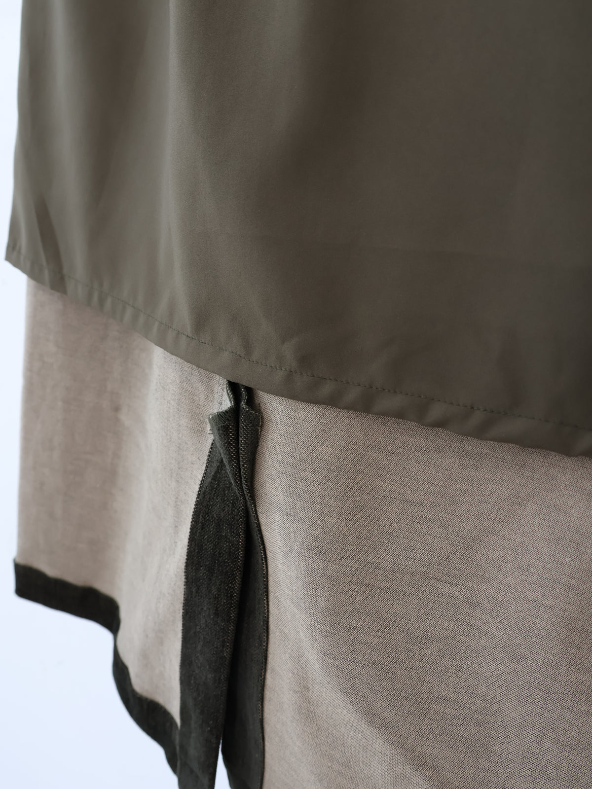 YARRA NEU　Iライン微起毛スカート　NU-5656-444
