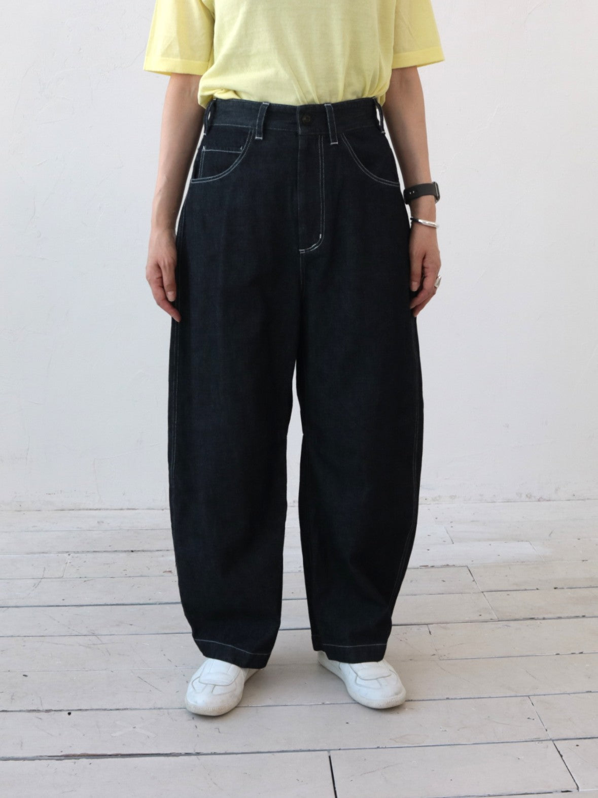 【ゆきふいるむ/yukiさん着用アイテム】YARRA NEU　10ozJAPANカーブデニムパンツ　NU-5615-419