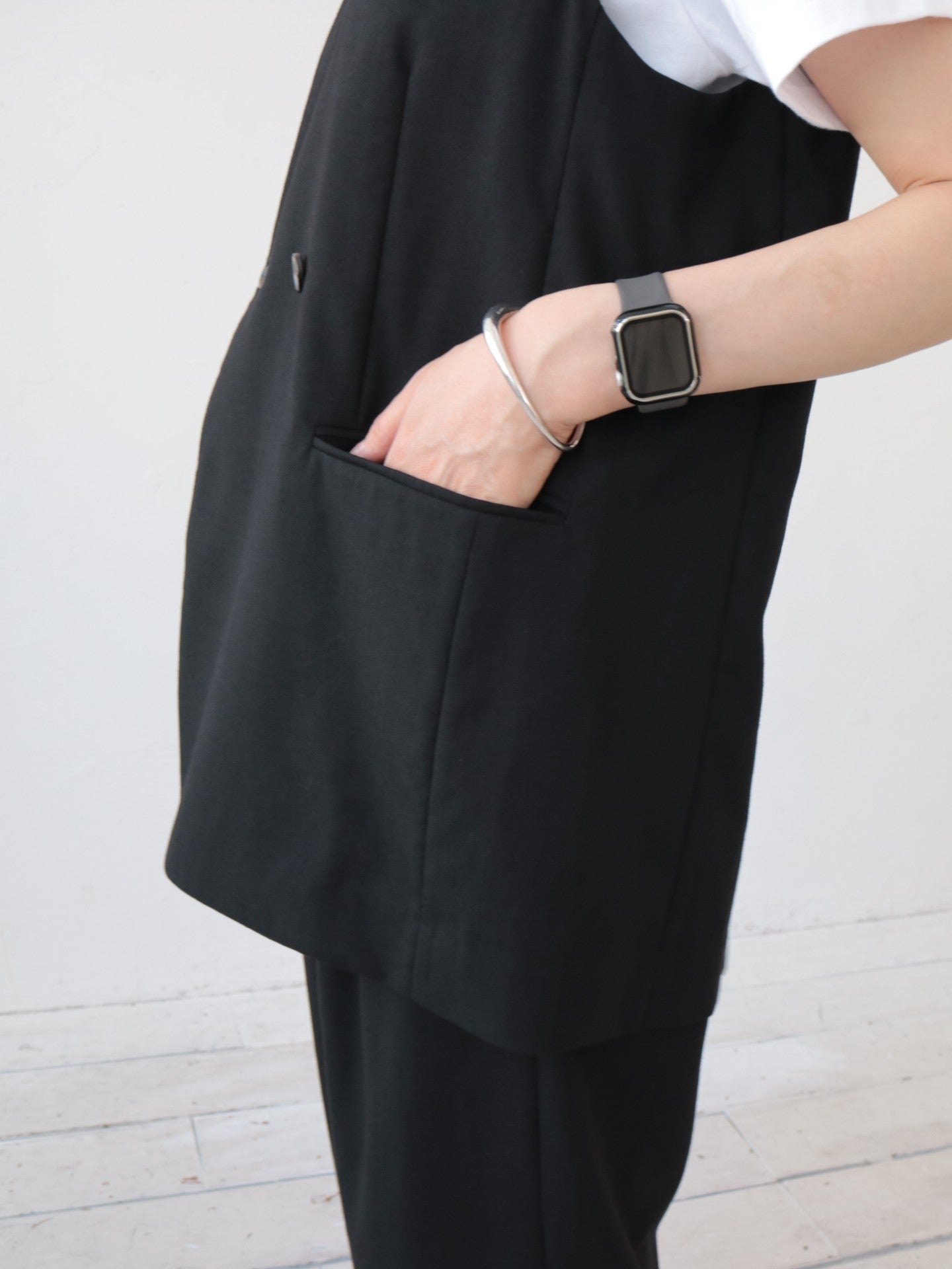 YARRA NEU　サマーウールチュニックベスト　NU-5618-424