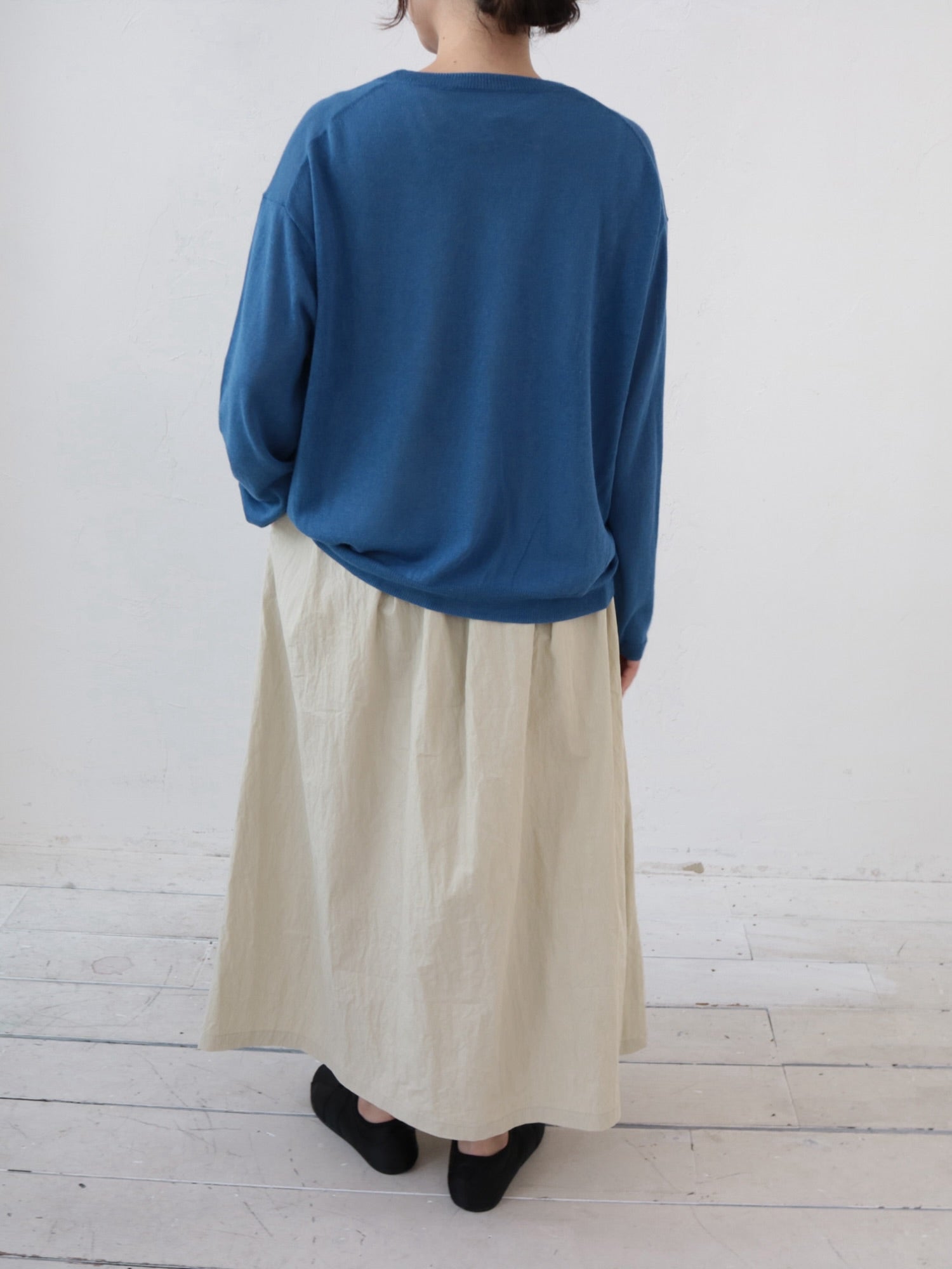 YARRA　綿ナイロンインサイドタックスカート　YR-1516-237
