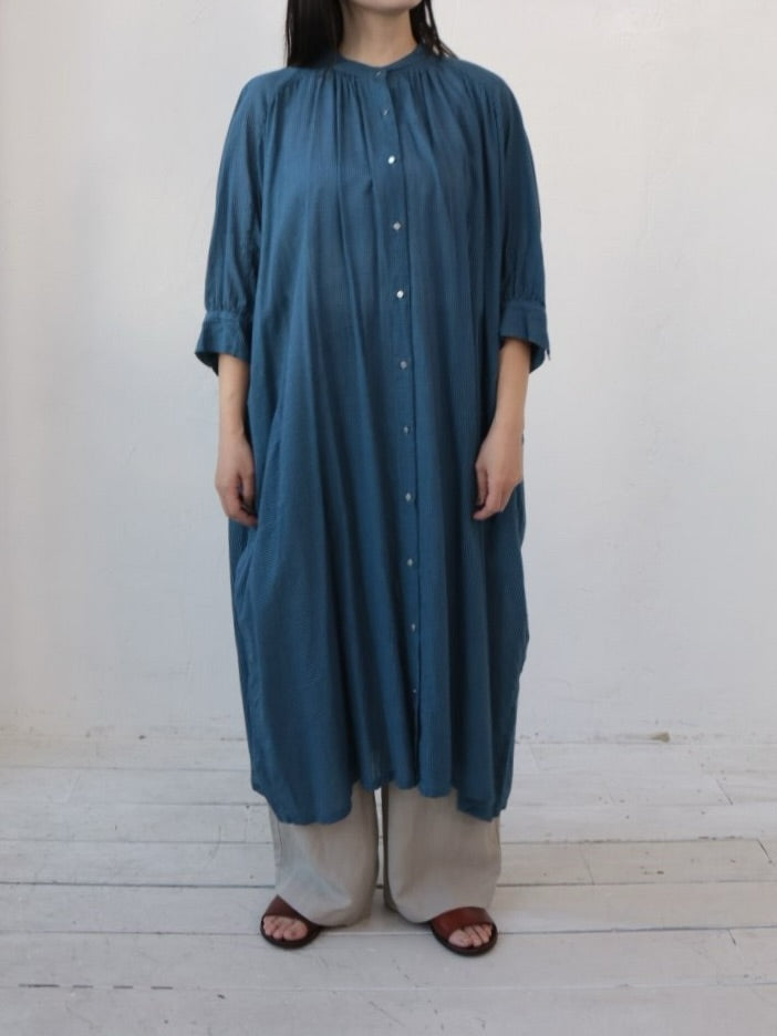 YARRA　INDIAワイドシャツワンピース　YR-1624-308