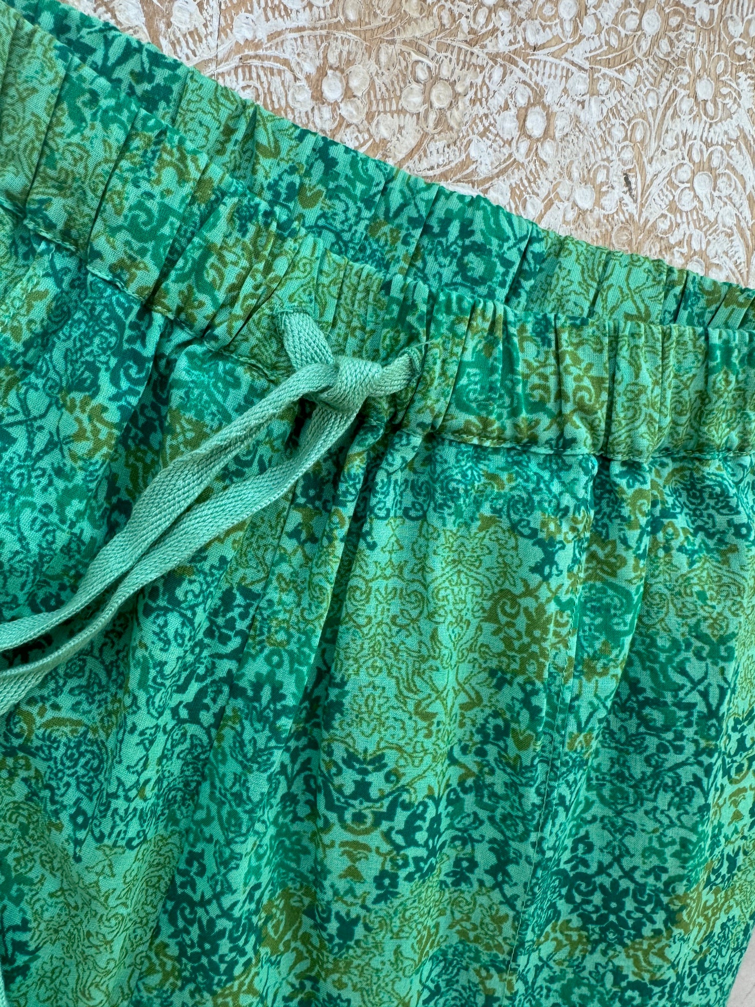 YARRA　INDIAプリントパンツ　YR-1525-270
