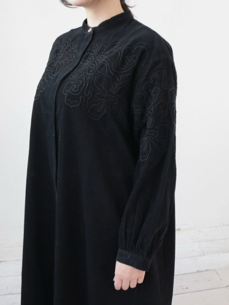 YARRA　INDIA刺繍コーデュロイワンピース　YR-1554-267