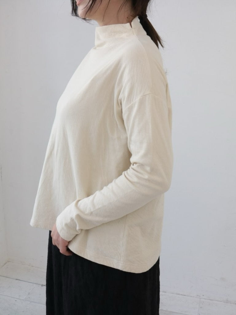 YARRA　４０接結天竺ハイネックプルオーバー　YR-1551-257