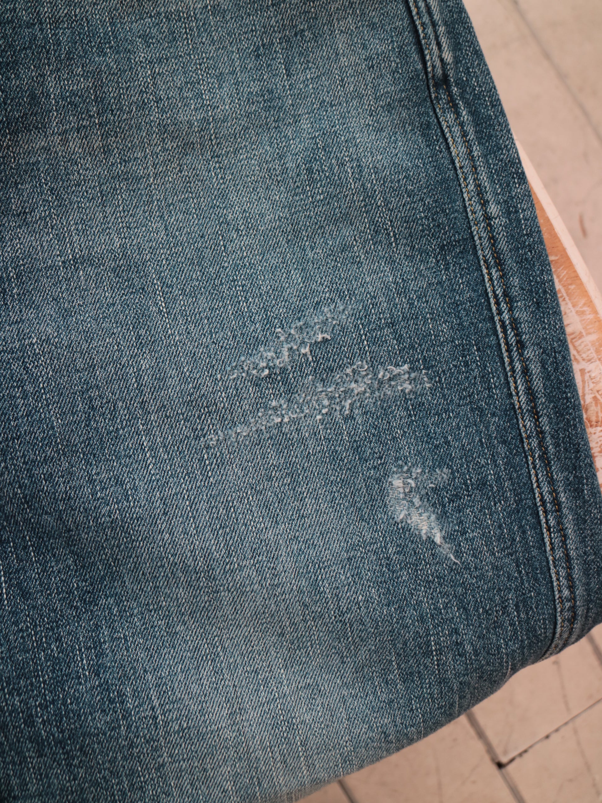 YARRA NEU　5th ANNIVERSARY 加工デニムパンツ　NU-5615-429
