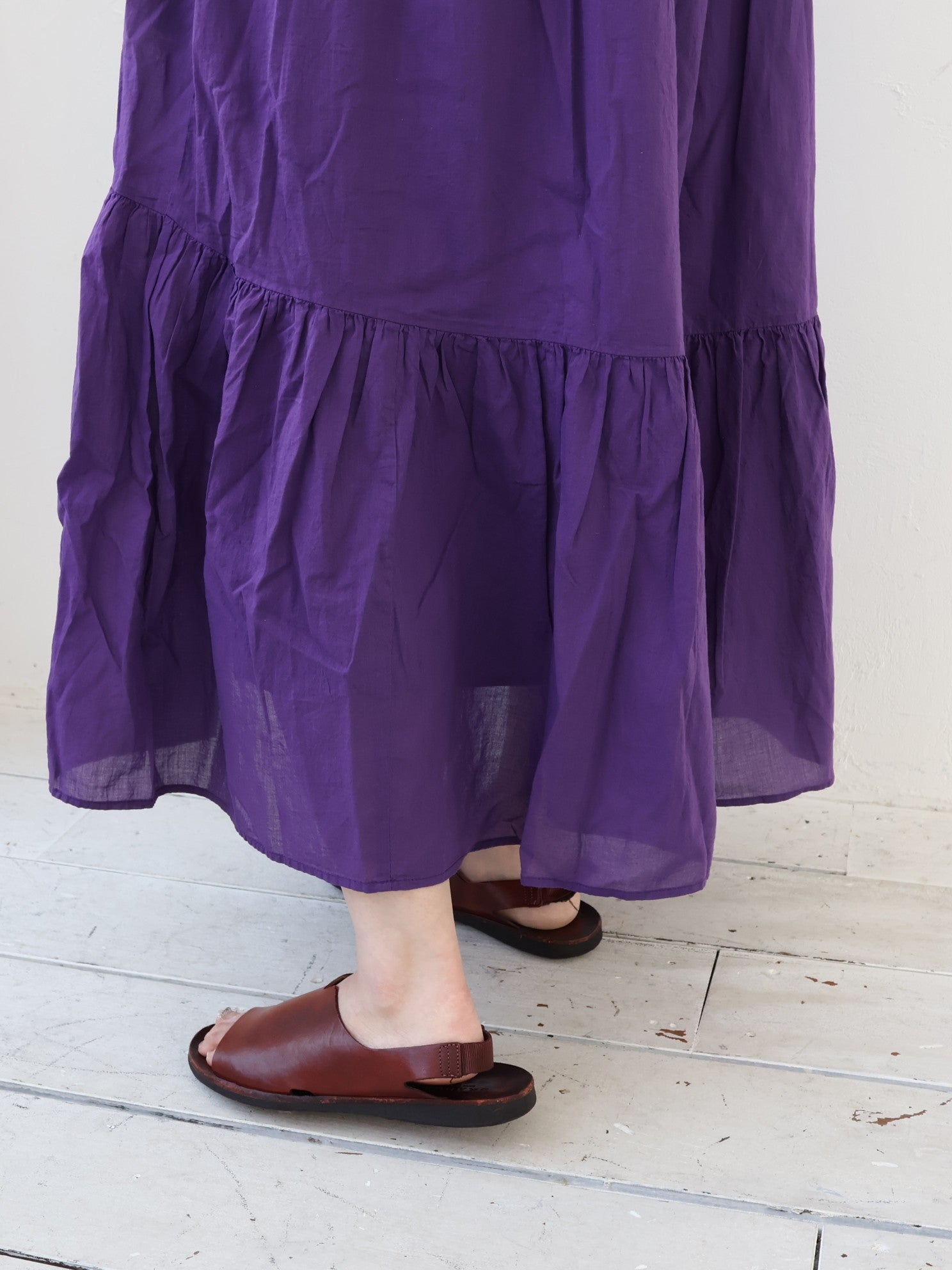 YARRA　INDIAピンタックワンピース　YR-1624-287