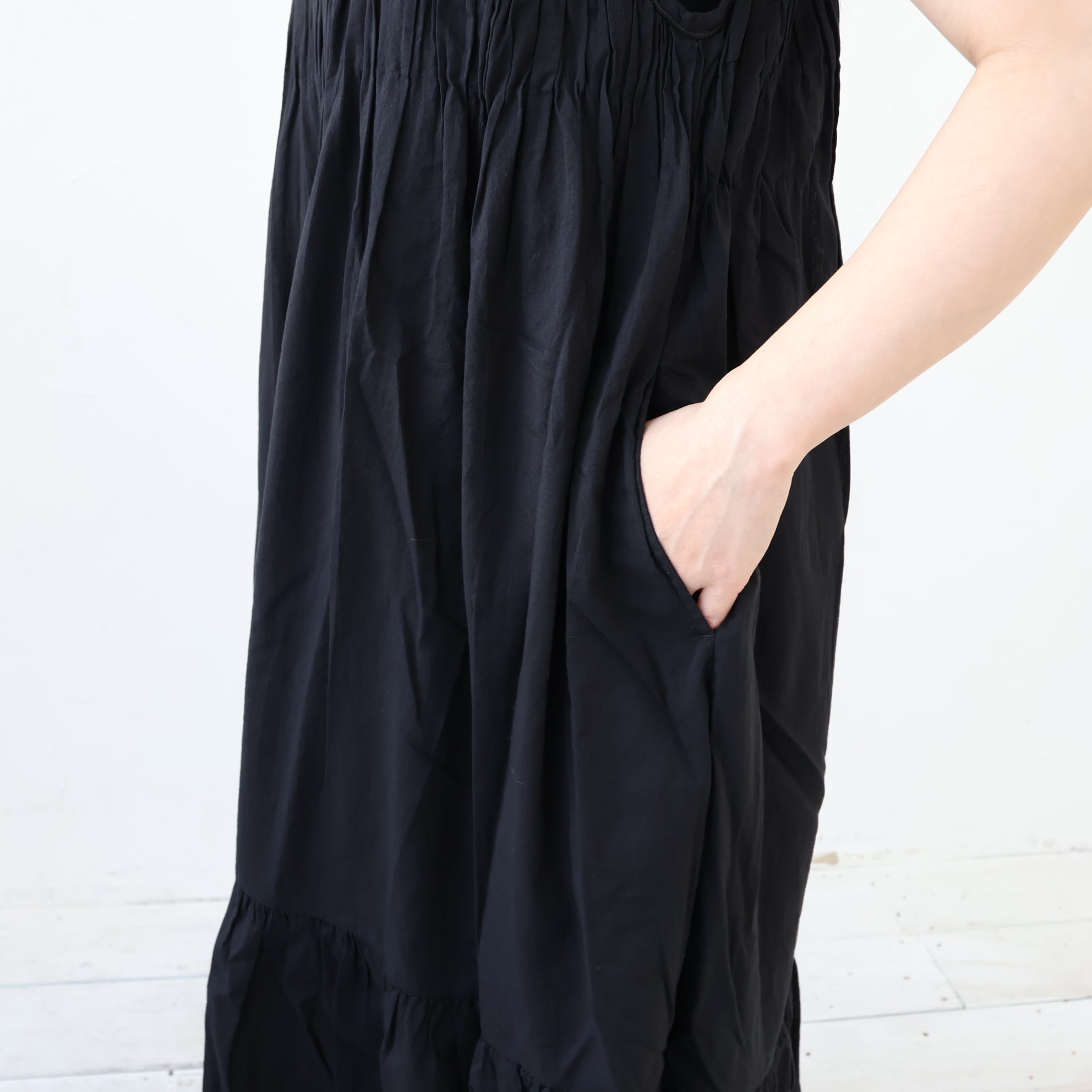 YARRA　INDIAピンタックワンピース　YR-1624-287