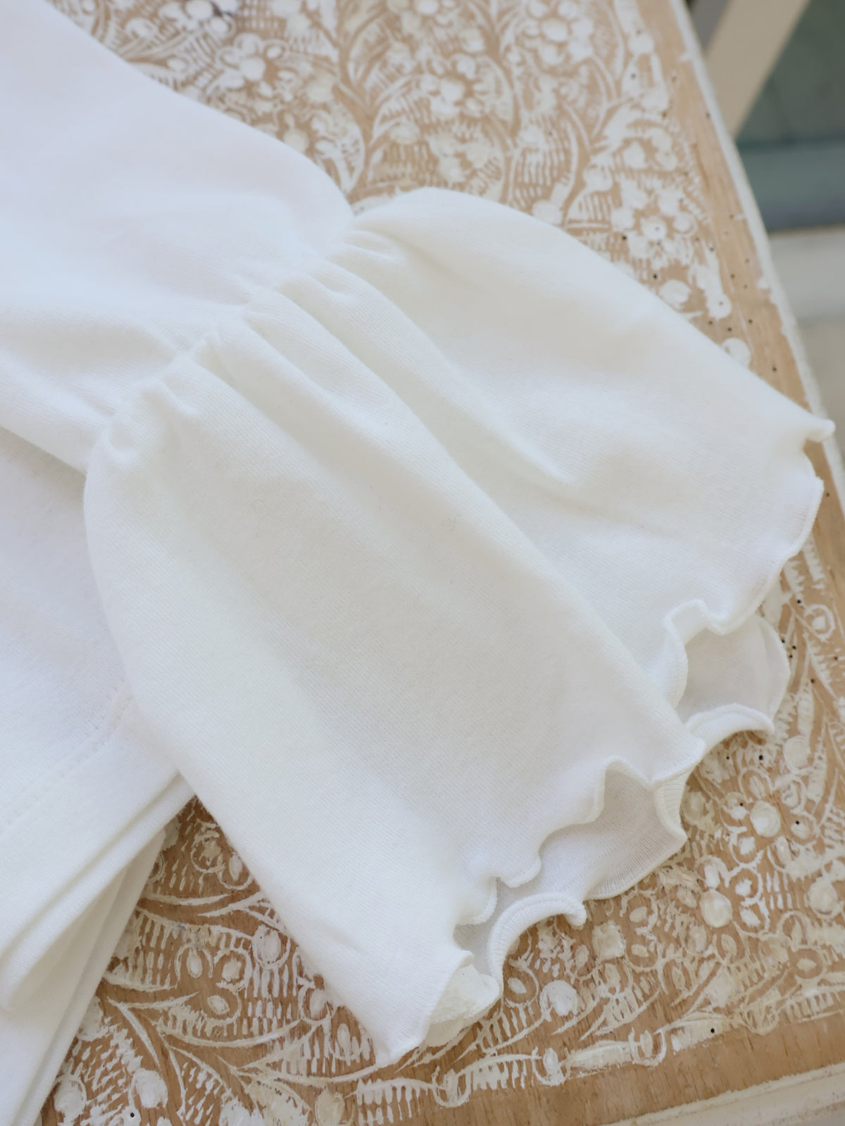 doux bleu　ギャザーカフス カットソー　DB-2651-047
