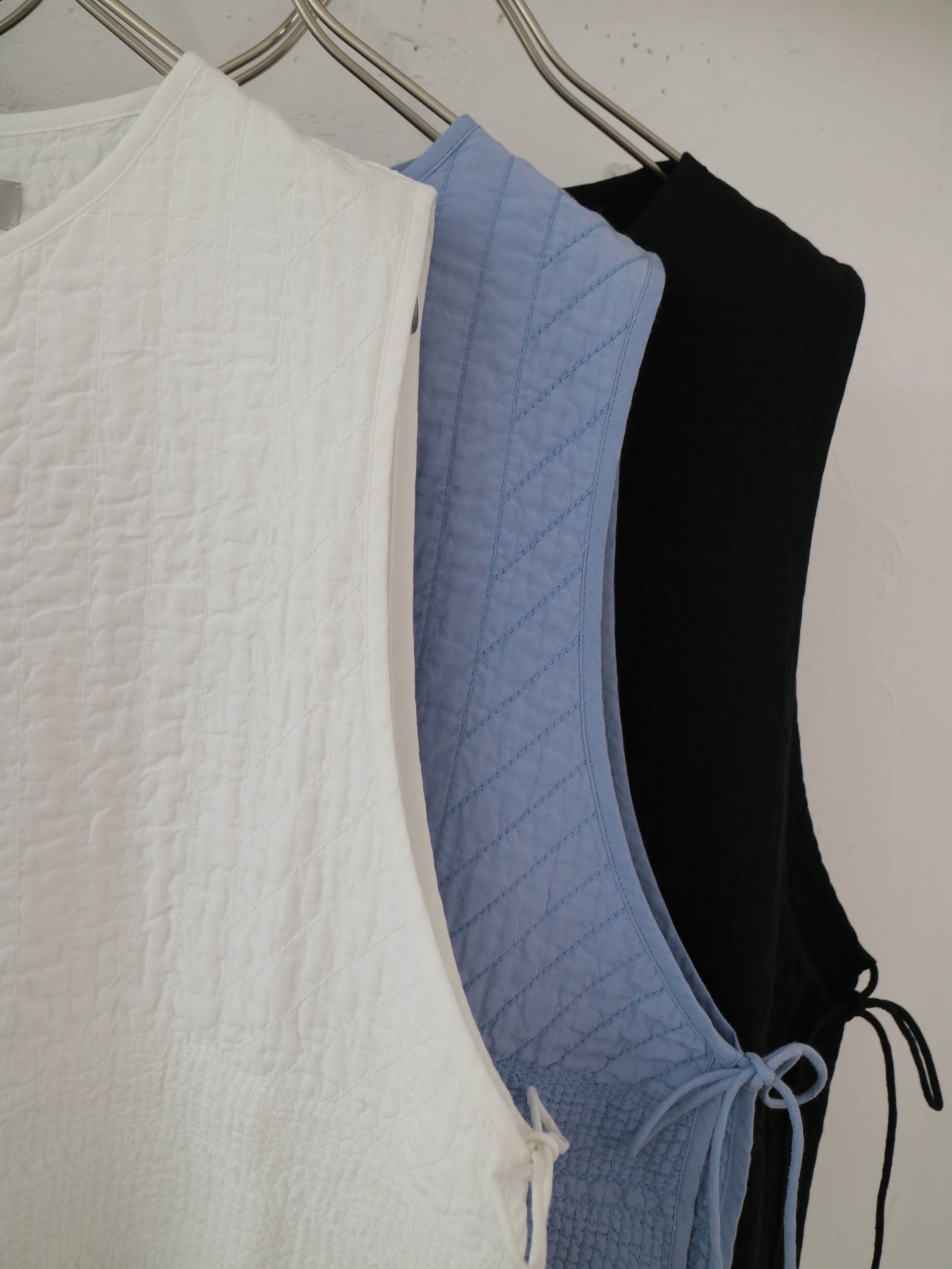 doux bleu　Boutis Stitch ショートベスト　DB-2618-033