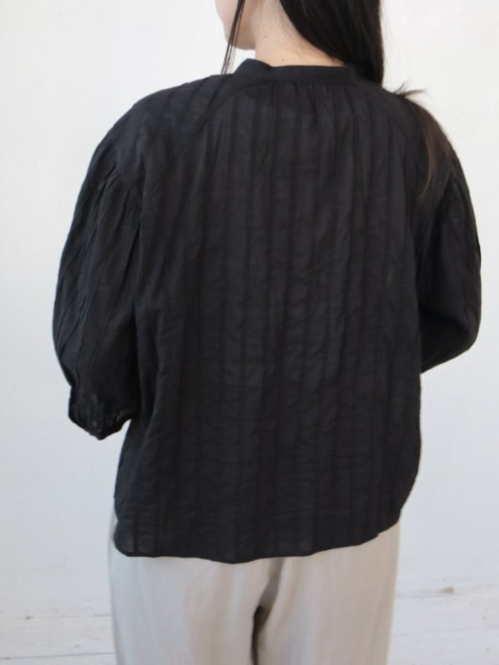 YARRA　INDIAピンタック切替ブラウス　YR-1623-286