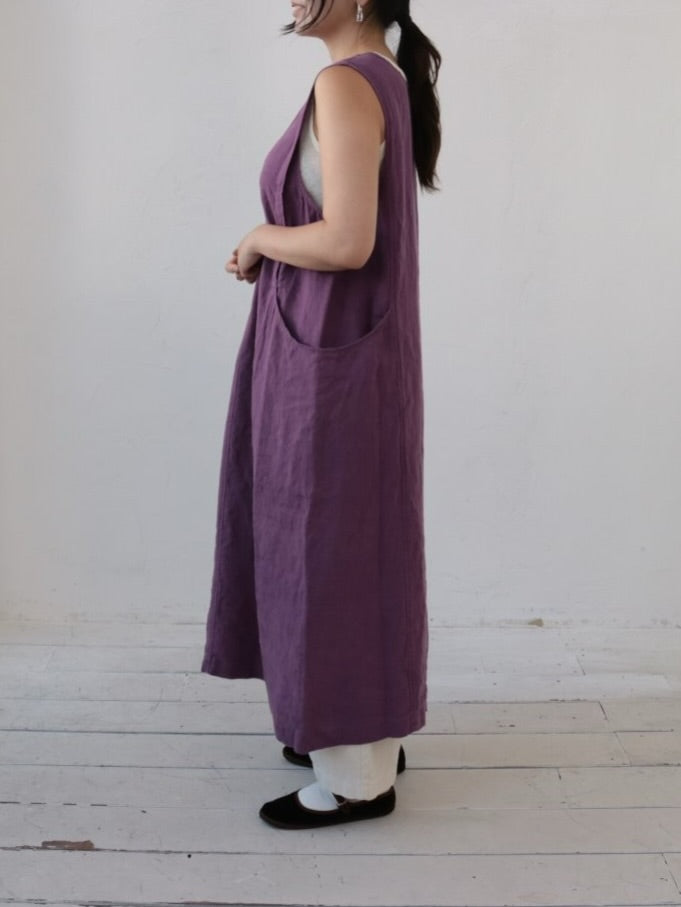 YARRA　２WAYリネンデザインジャンパースカート　YR-1614-214