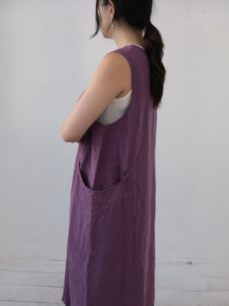 YARRA　２WAYリネンデザインジャンパースカート　YR-1614-214