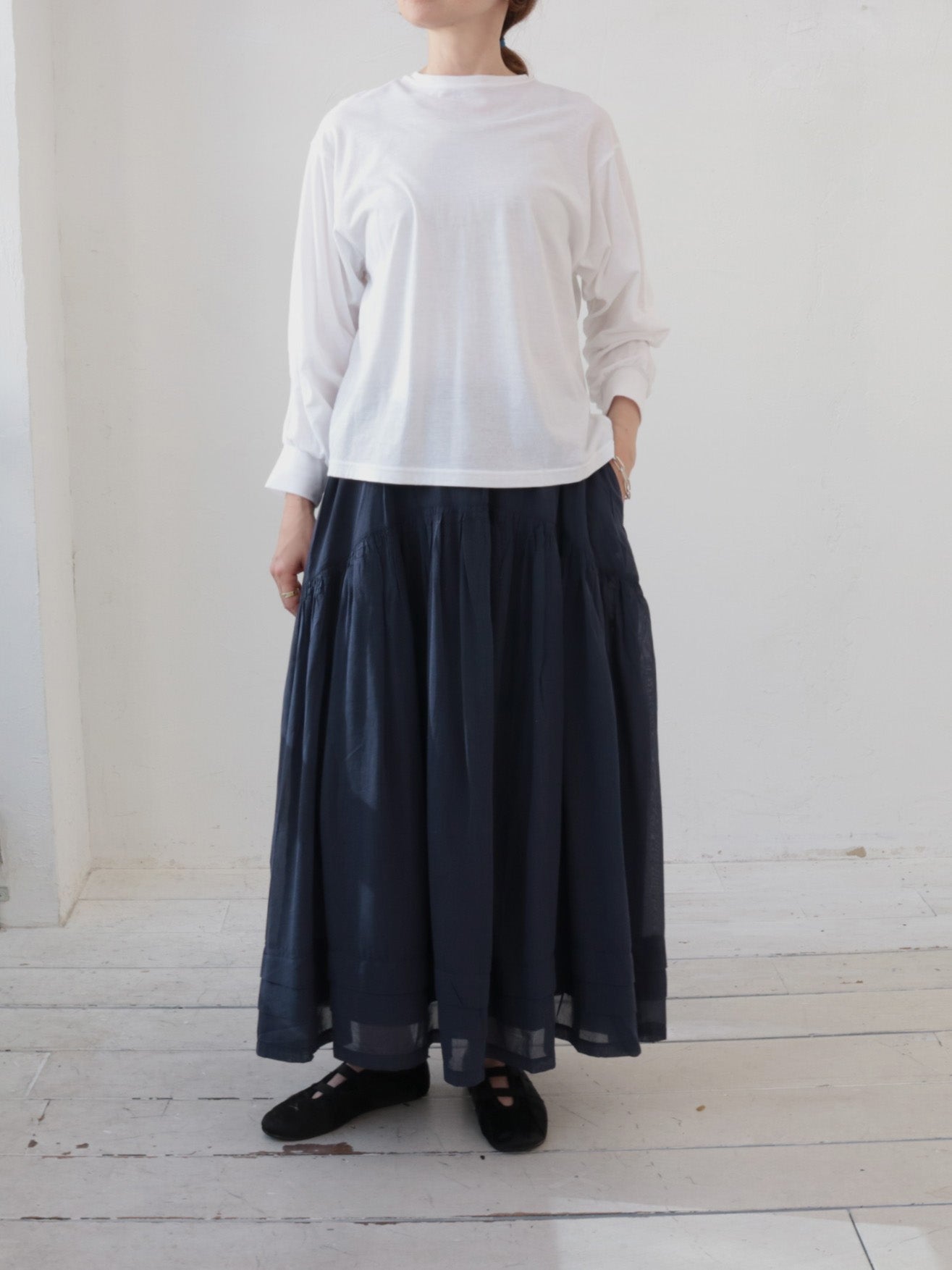 doux bleu　バックケープ プルオーバー　DB-2611-040