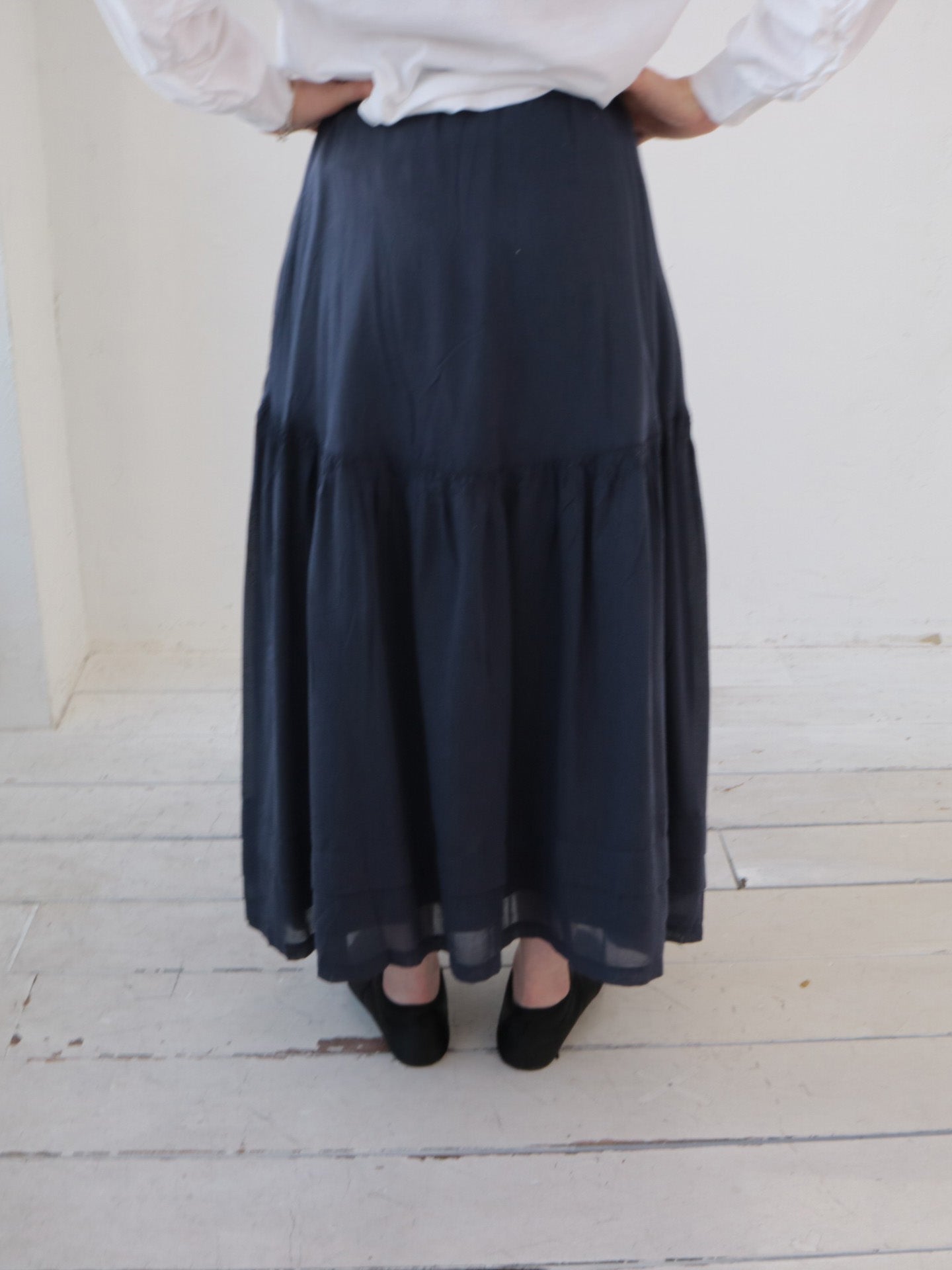 doux bleu　スシボイル タックギャザースカート　DB-2616-036