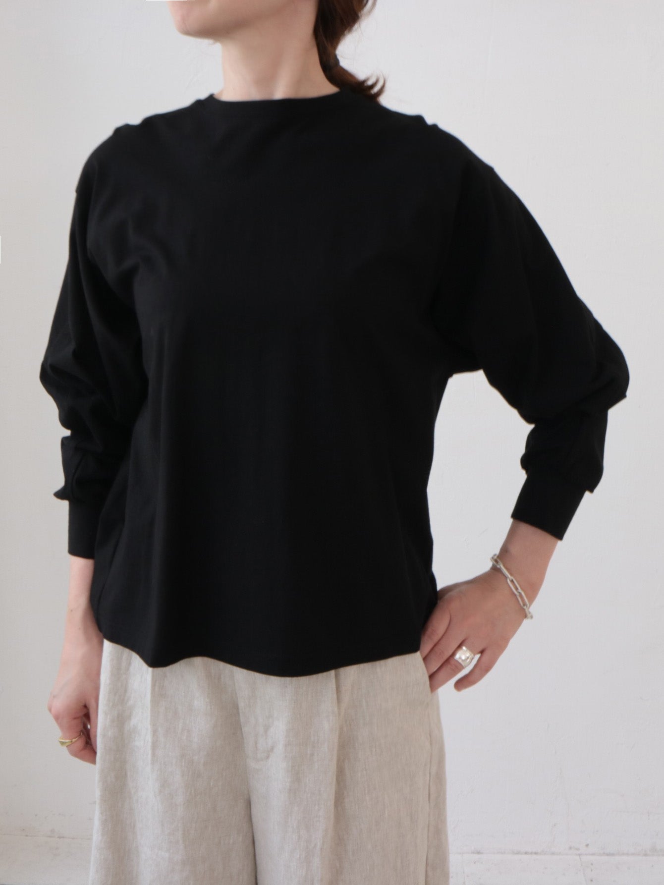 doux bleu　バックケープ プルオーバー　DB-2611-040