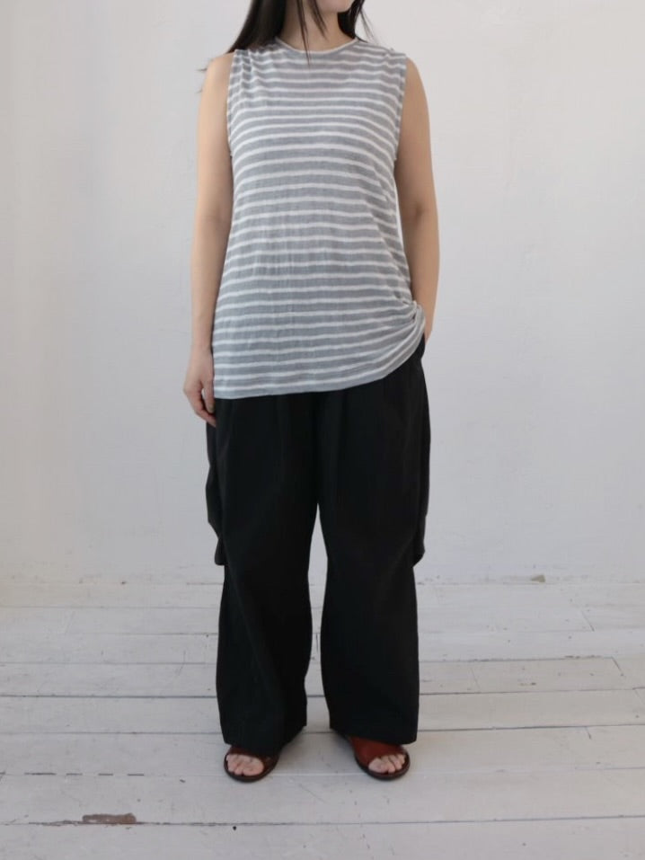 YARRA　リネン天竺タンクトップ　YR-1621-280