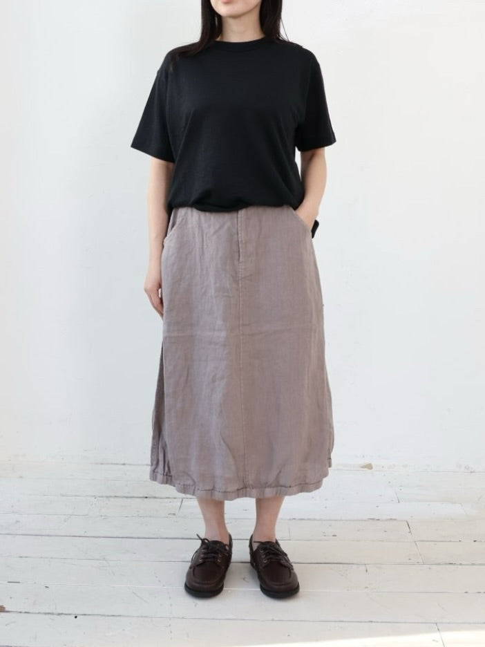 YARRA　リネン天竺Tシャツ　YR-1621-281