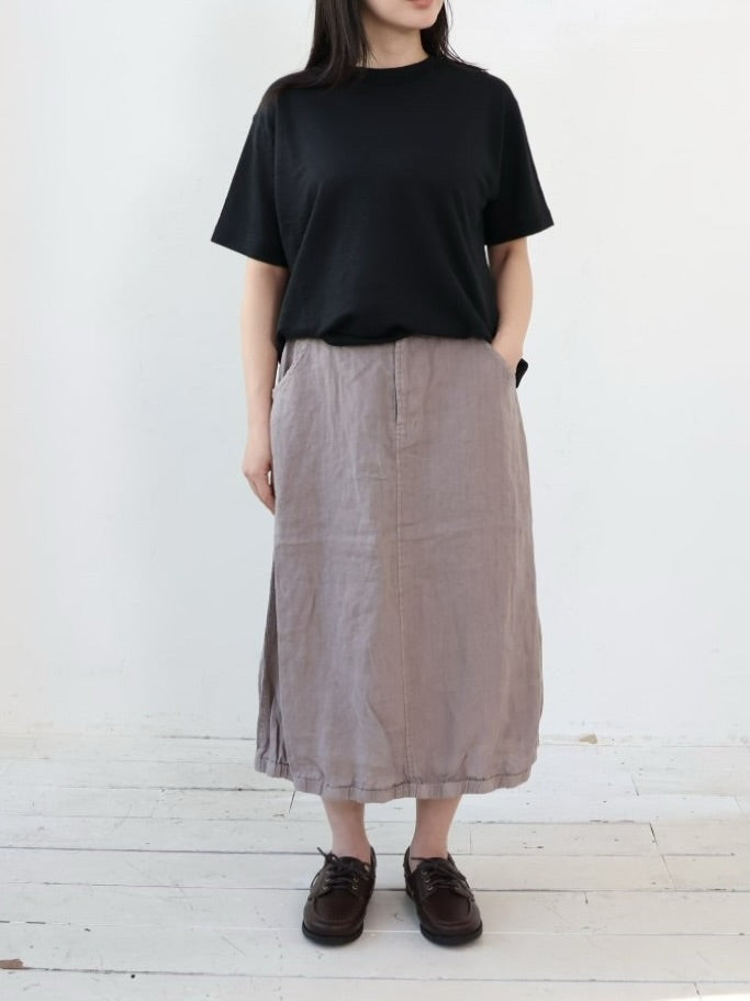 YARRA　リネン天竺Tシャツ　YR-1621-281