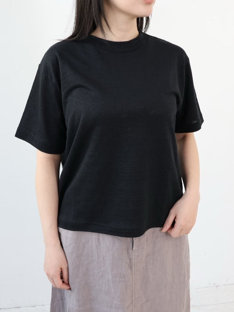 YARRA　リネン天竺Tシャツ　YR-1621-281
