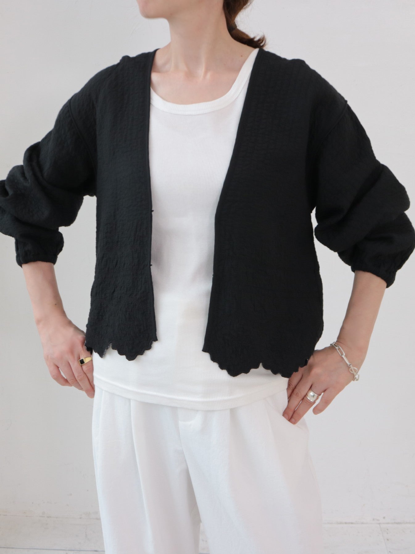 doux bleu　Boutis Stitch ショートボレロ　DB-2617-032