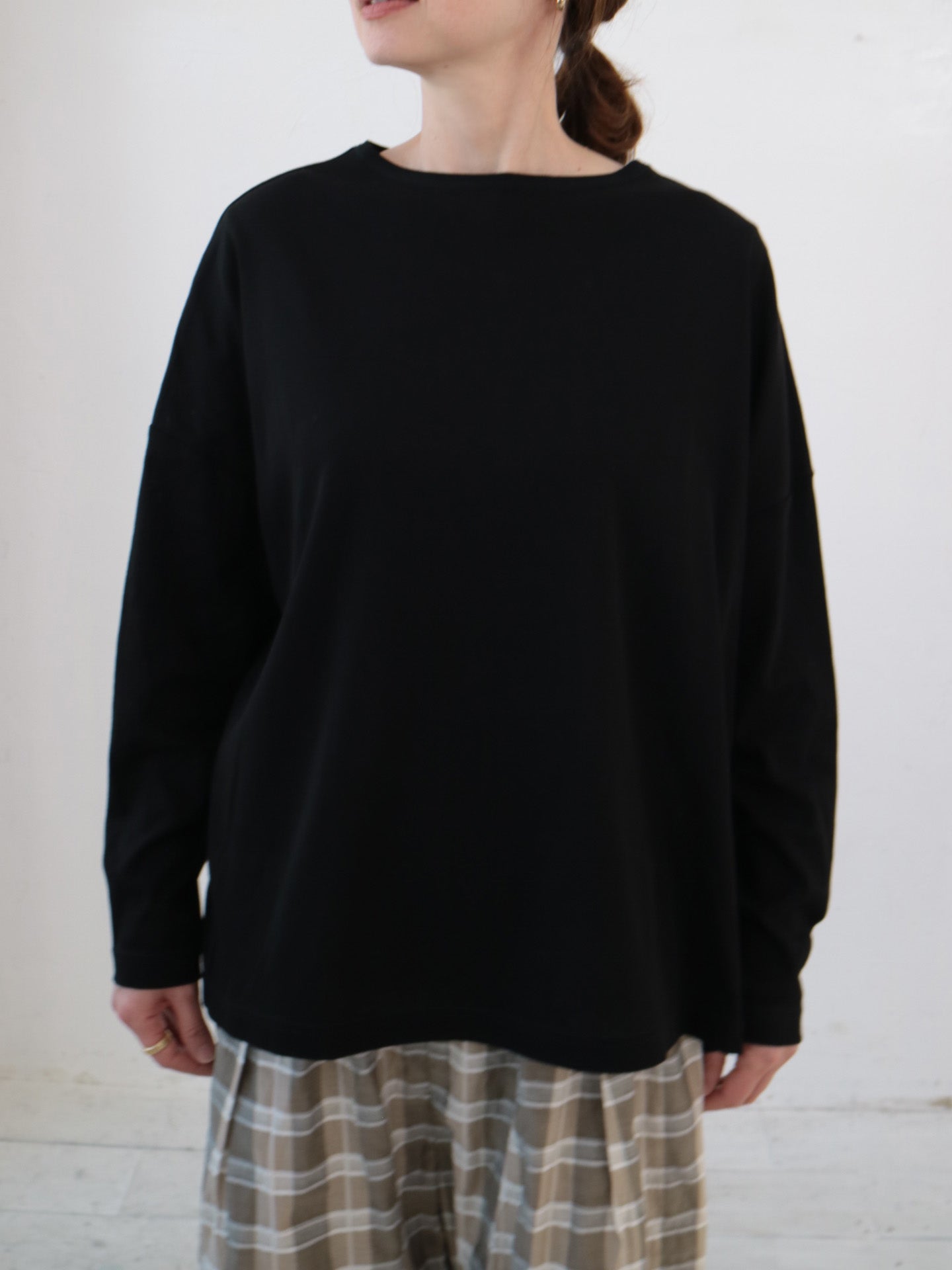 doux bleu　HTフライス ワイドプルオーバー　DB-2531-080