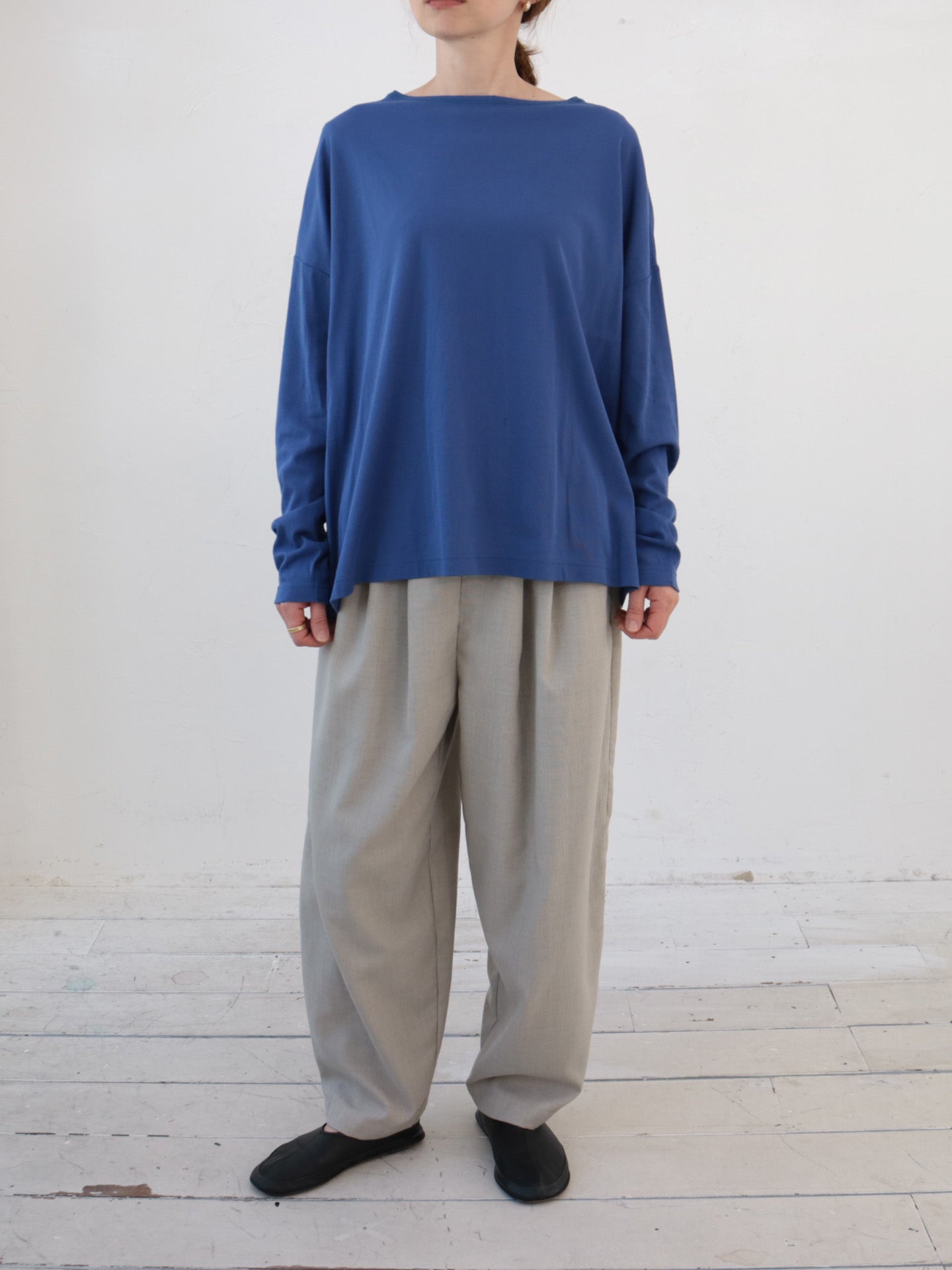 doux bleu　HTフライス ワイドプルオーバー　DB-2531-080