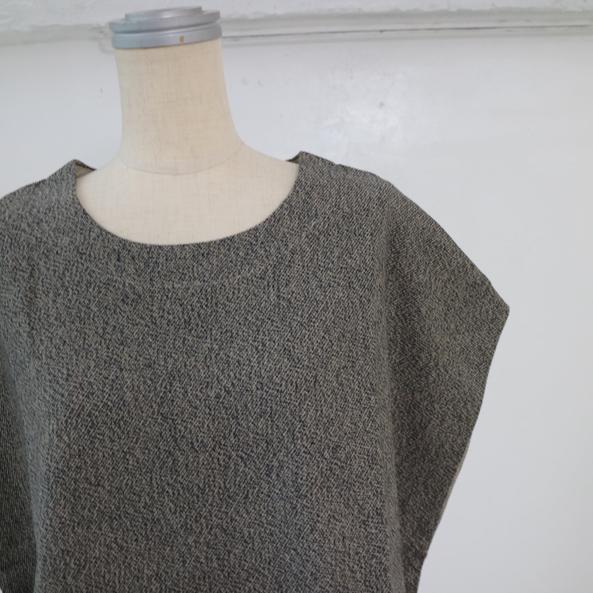 YARRA　三つ杢ツイルワイドベスト　YR-1558-253