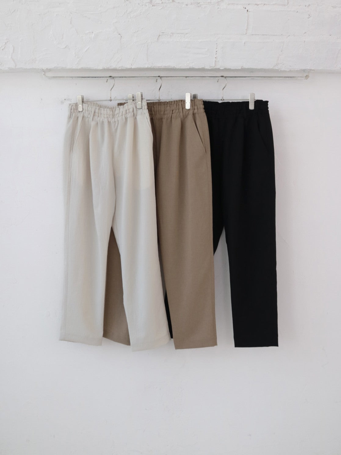 YARRA NEU　Utilityテーパードイージーパンツ　NU-5625-445