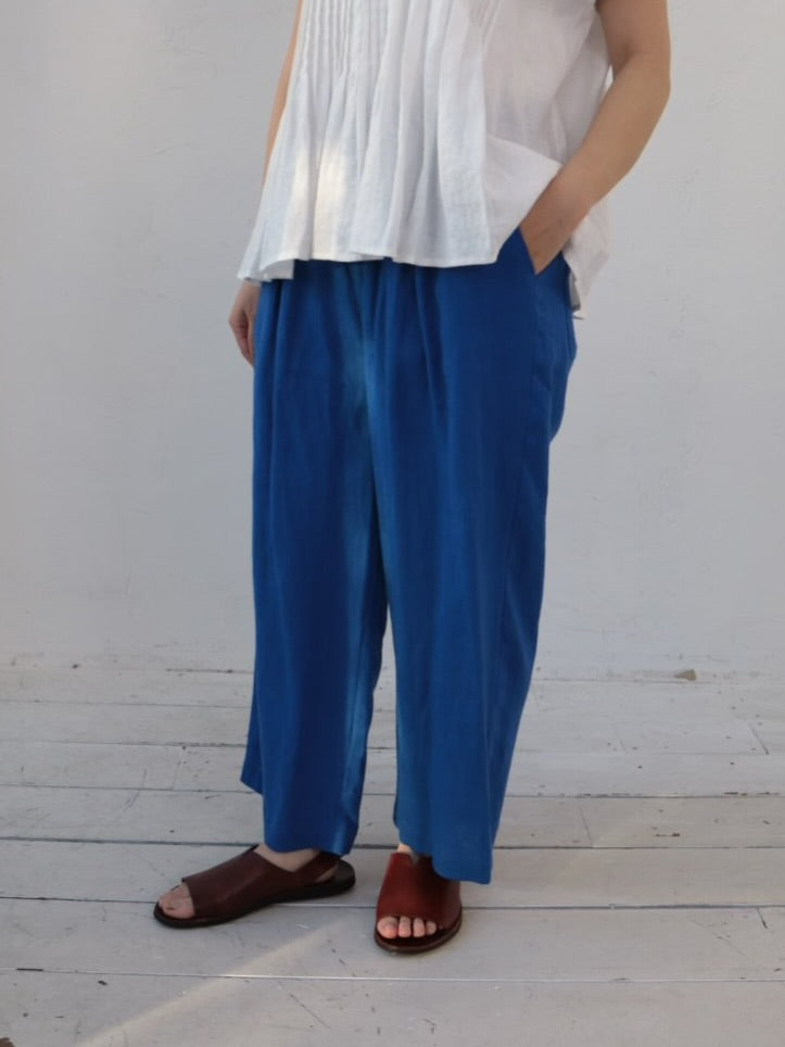YARRA　リネン8分丈パンツ　YR-1633-315