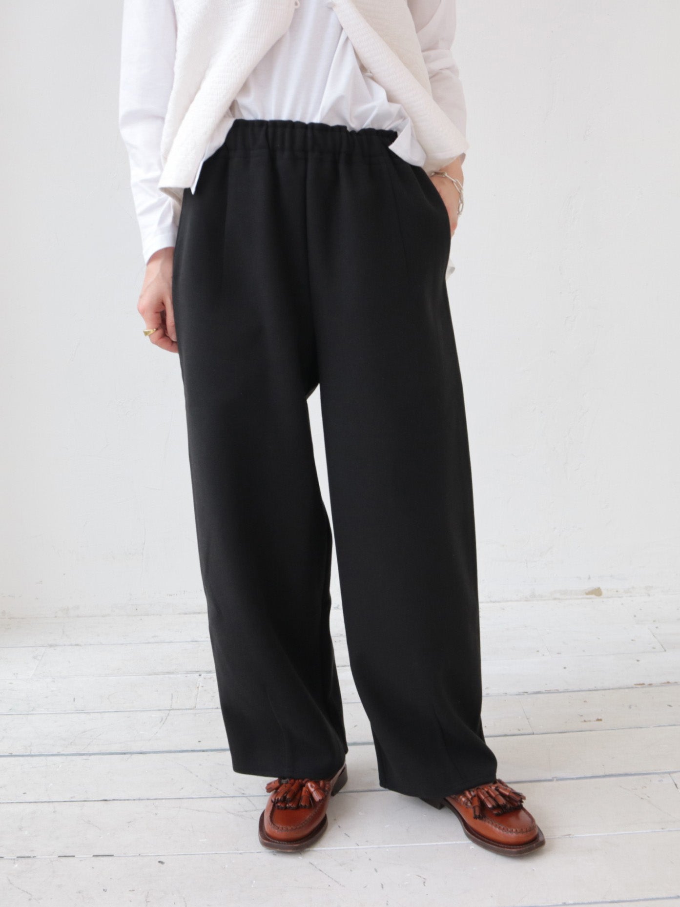 doux bleu　Ｗジャージーパンツ　DB-2555-058