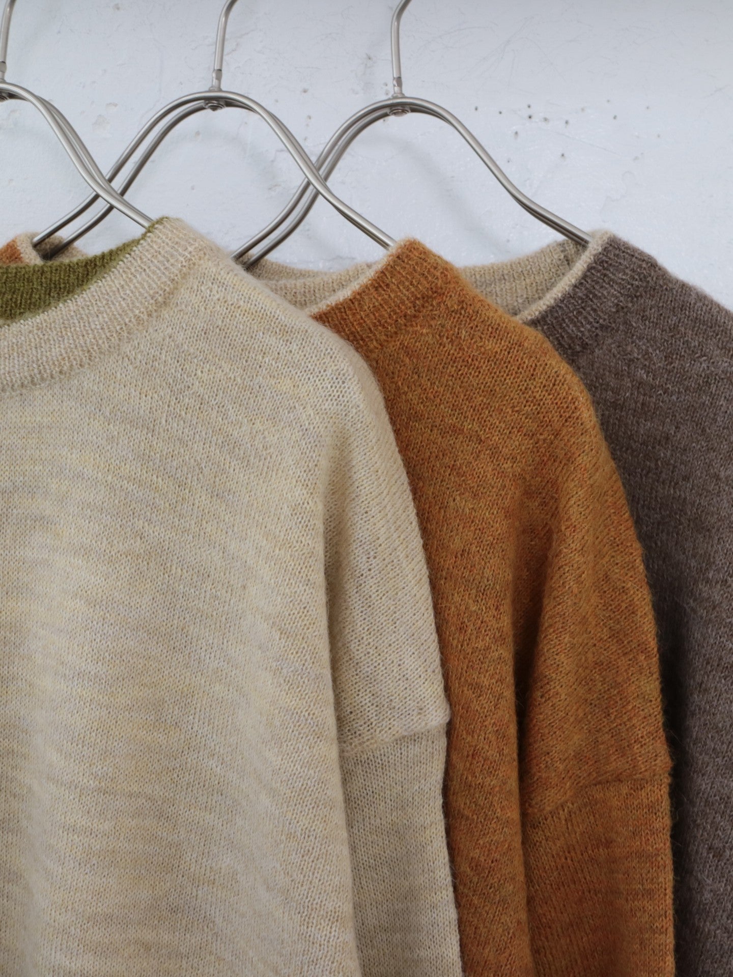 YARRA NEU ペルーアルパカニットプルオーバー NU-5542-406