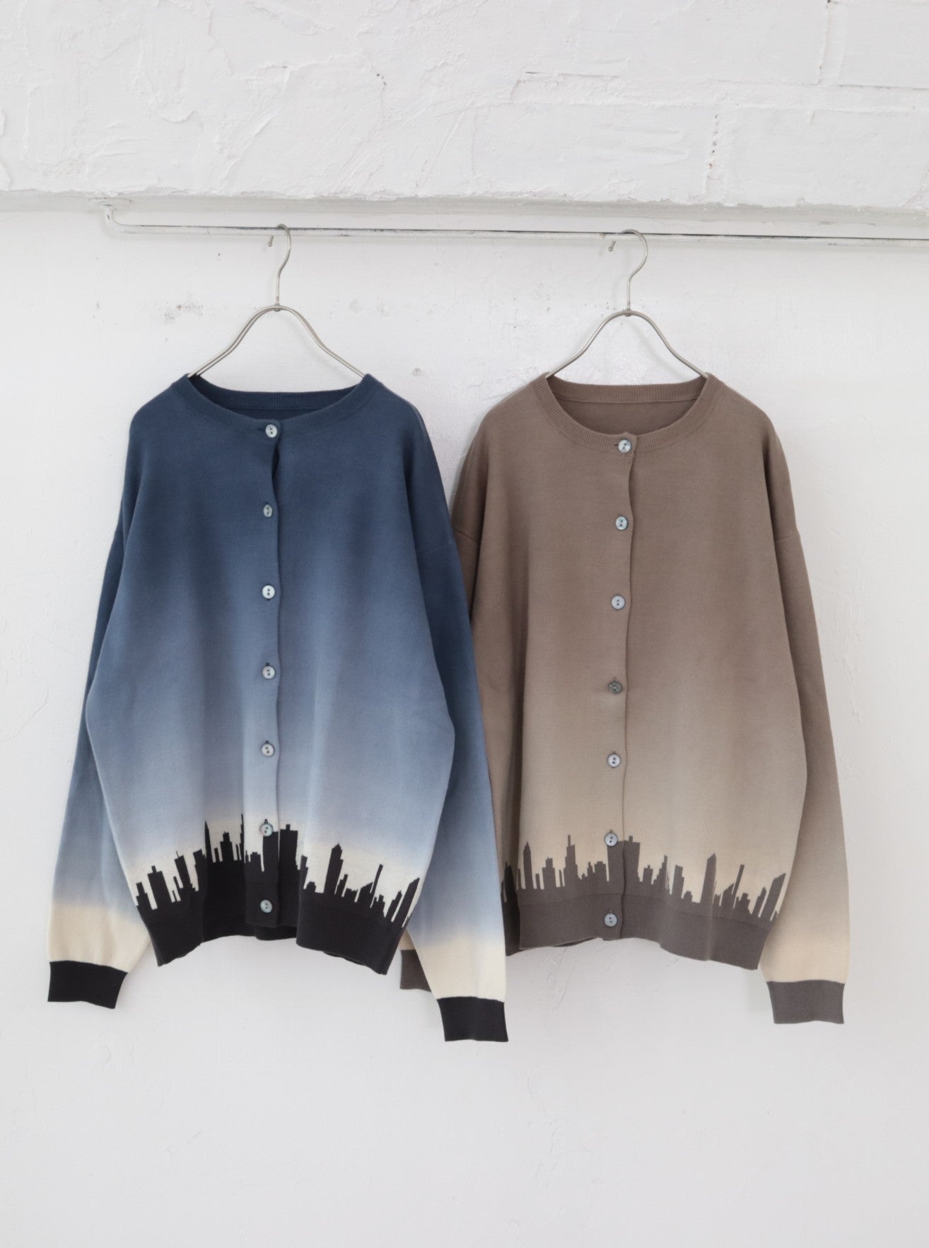 YARRA NEU　YOIYAMIコットンニットカーディガン　NU-5542-405