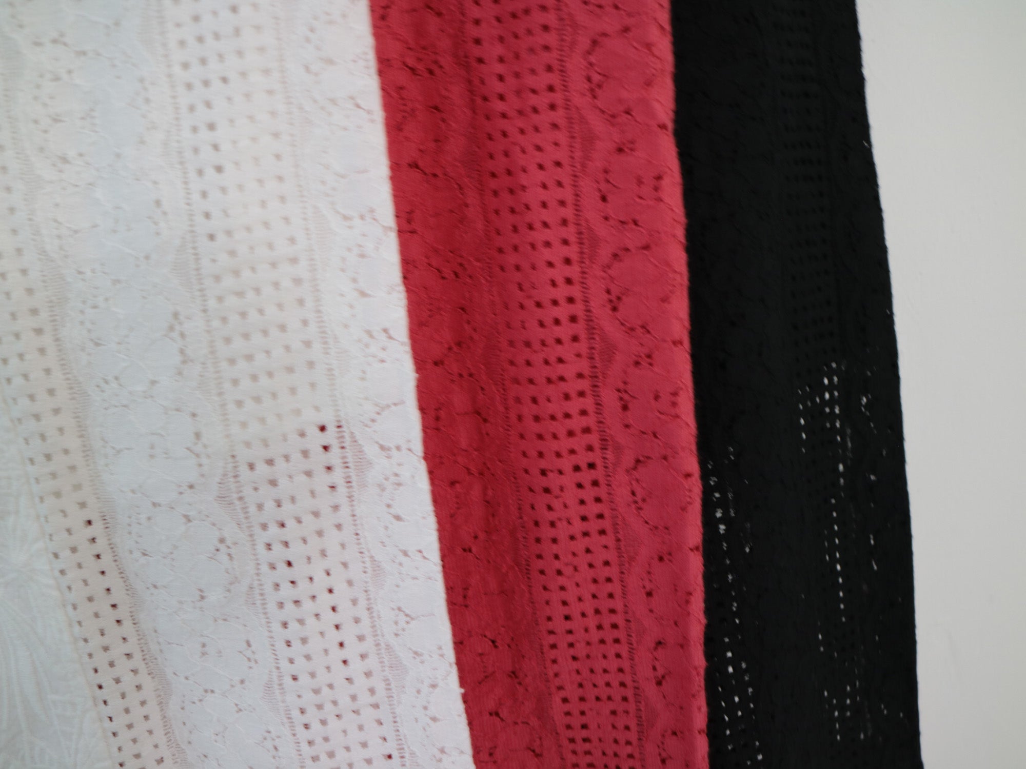 YARRA　INDIA刺繍切替ワイドパンツ　YR-1625-268