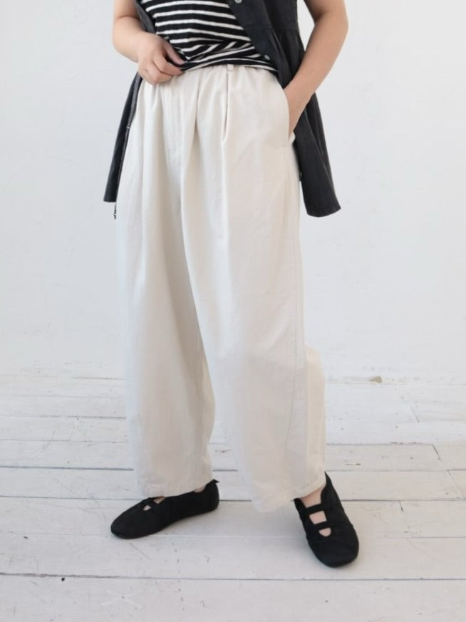 YARRA　ボリュームテーパードパンツ　YR-1615-242