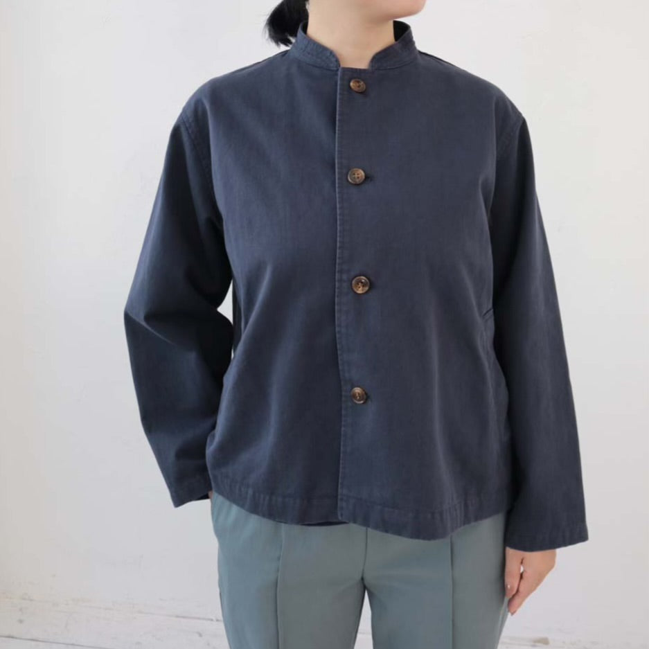 YARRA　綿１００ワッシャーショートジャケット　YR-1417-224