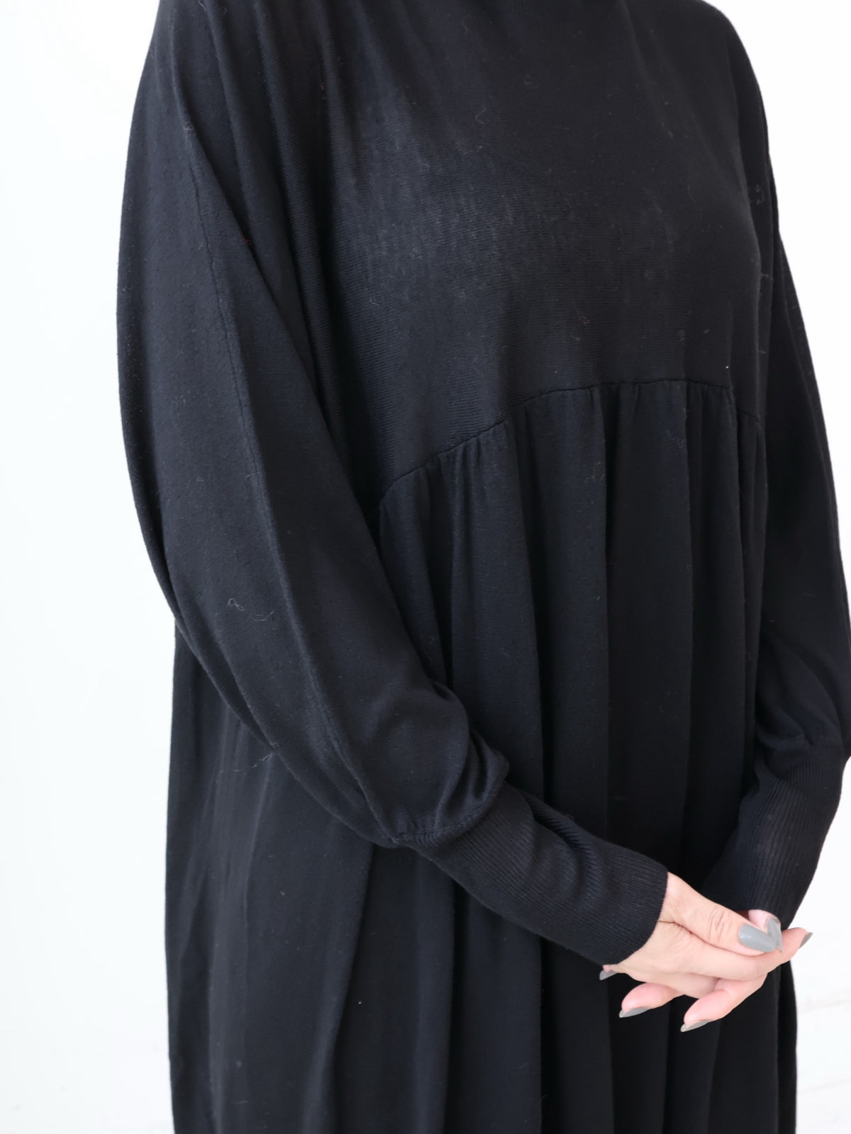 doux bleu　タートルネック ニットワンピース　DB-2654-045