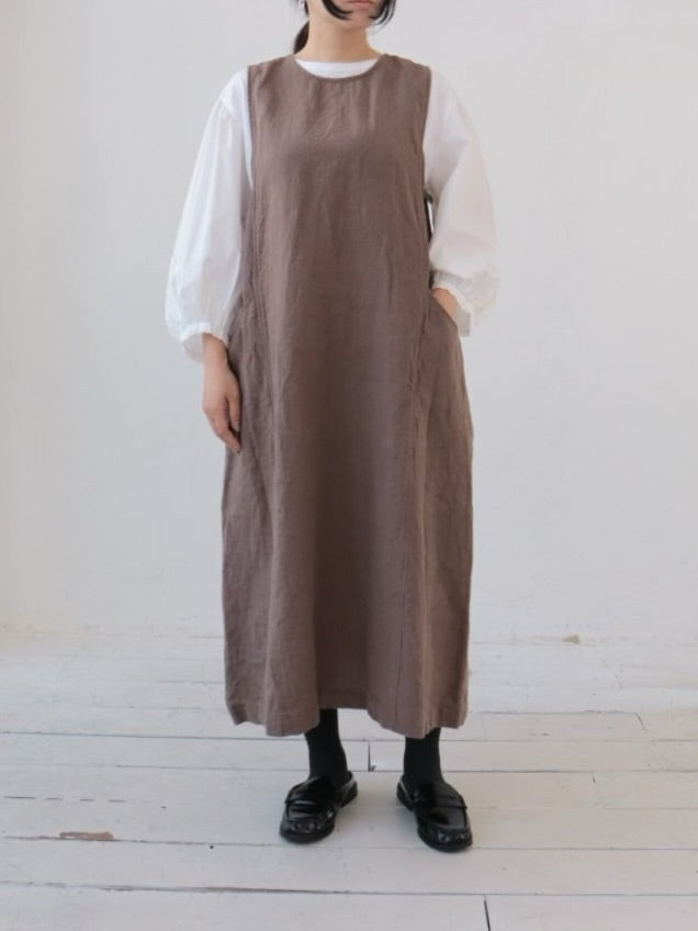 YARRA　２WAYリネンデザインジャンパースカート　YR-1614-214