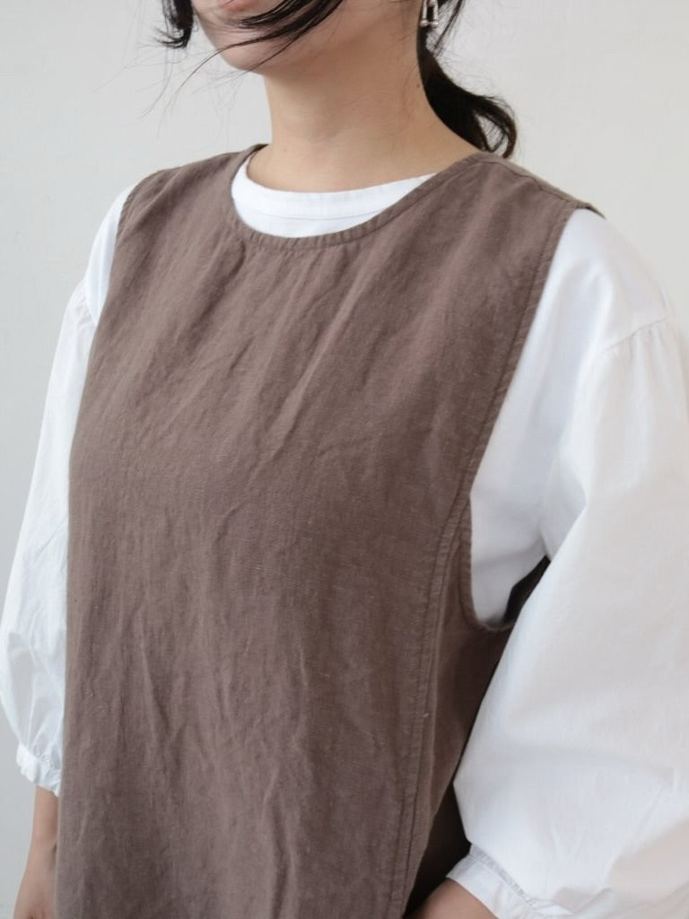 YARRA　２WAYリネンデザインジャンパースカート　YR-1614-214